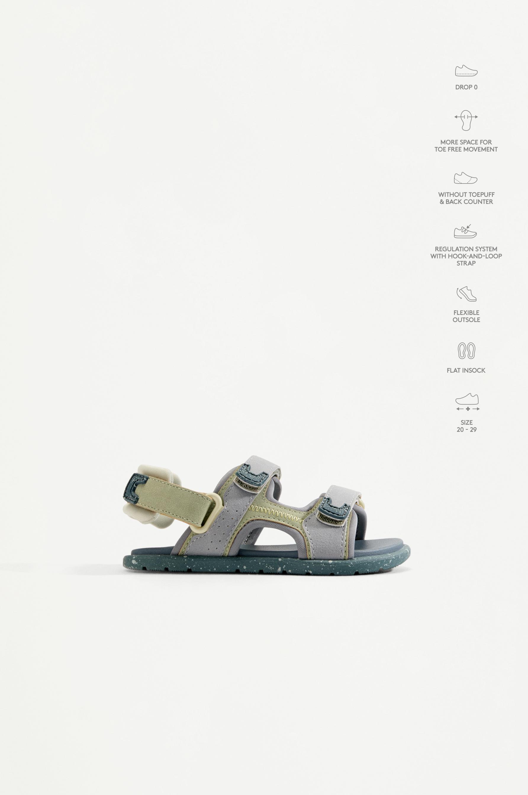 Sport Adventure Barefoot Sandals — GREY