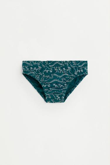 Dinosaur Print Briefs (7-Pack) — BLUE TONES 2