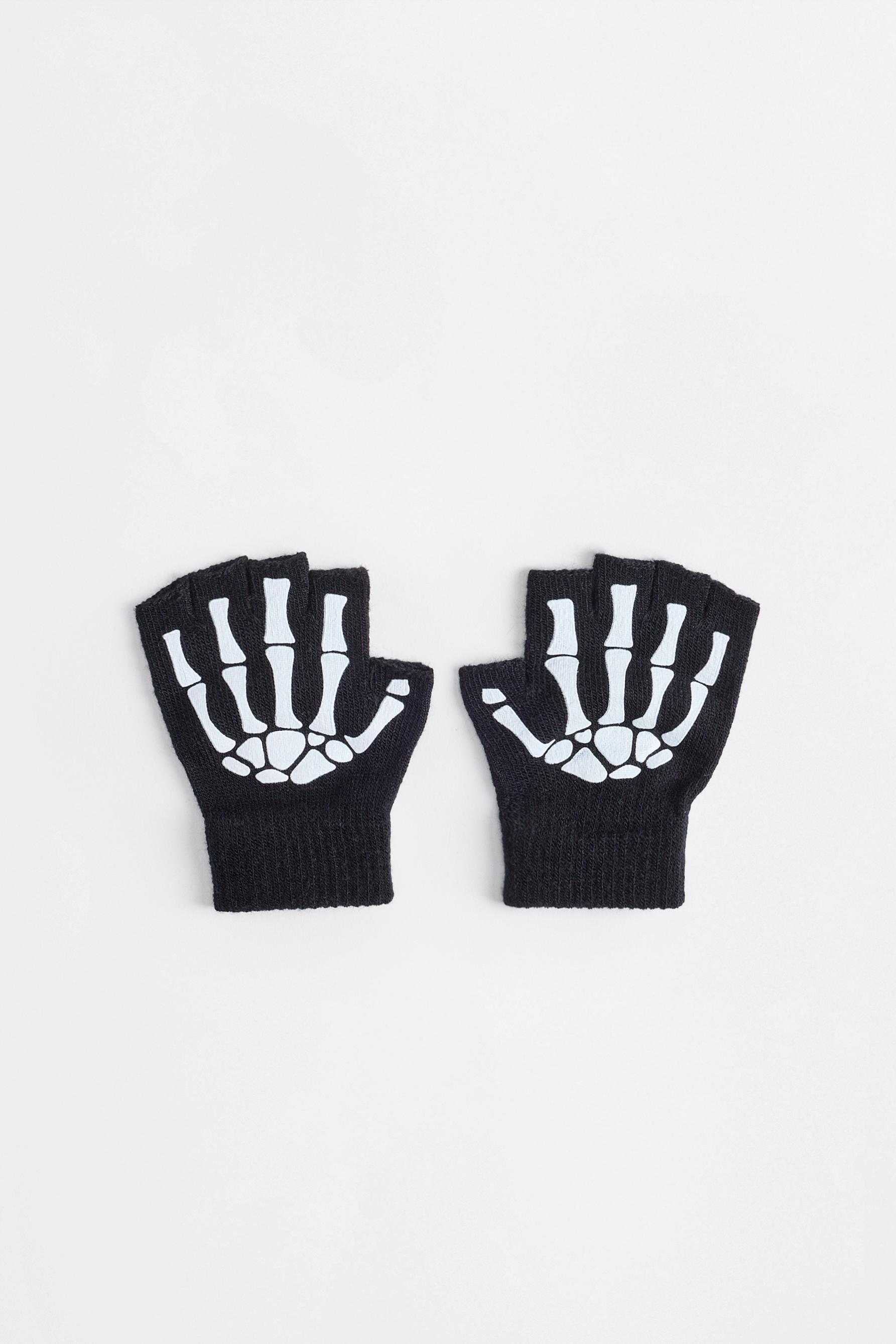 Guantes esqueleto
