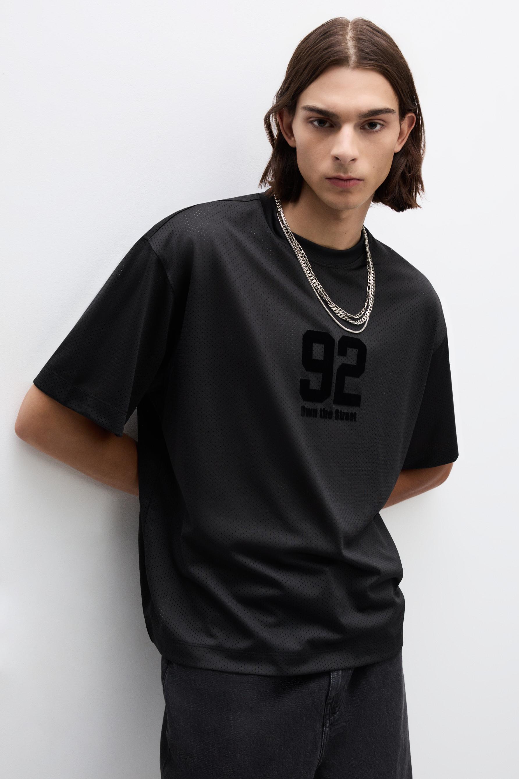 Camiseta deportiva rejilla