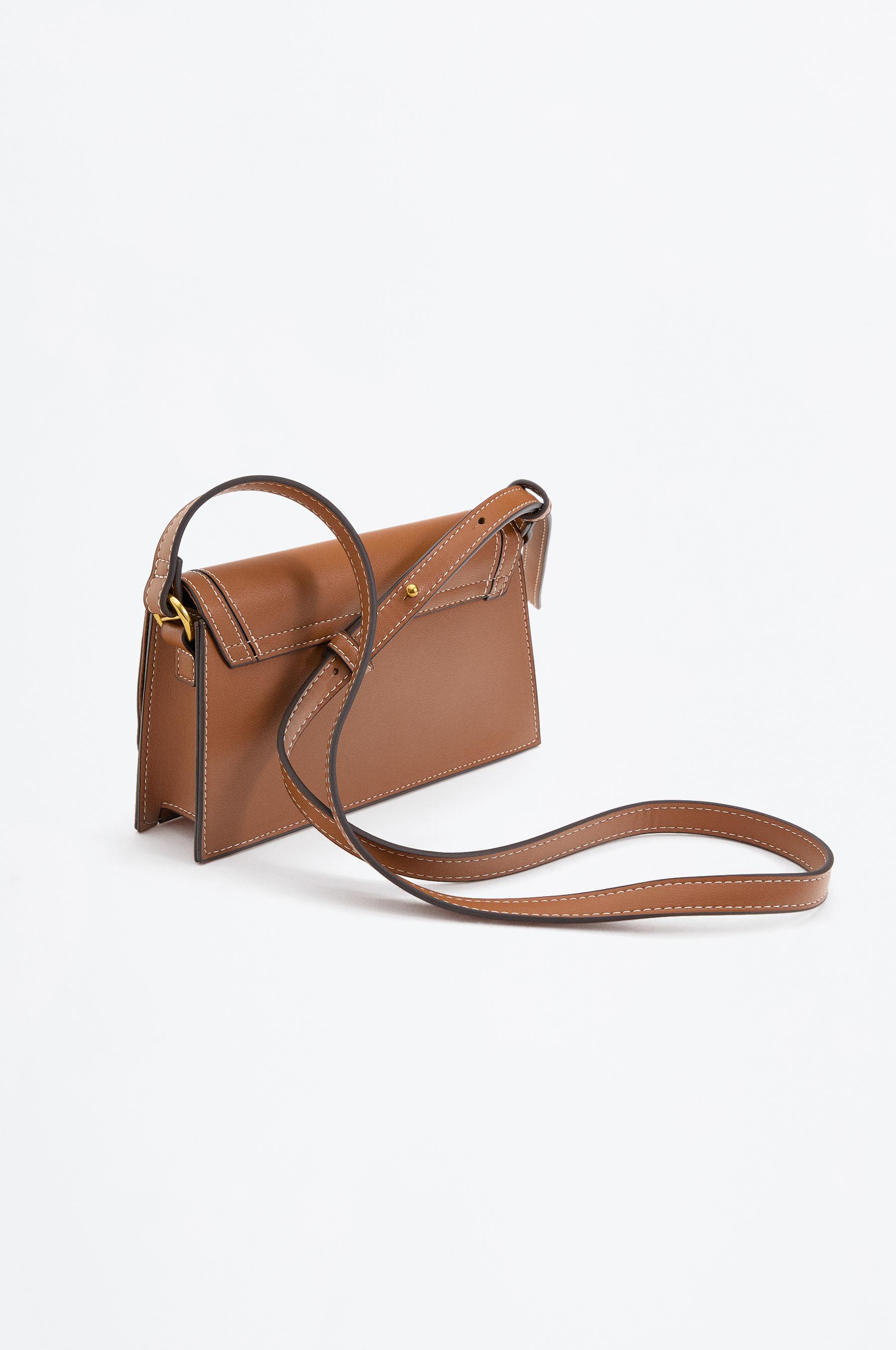 Flap crossbody bag — CAMEL
