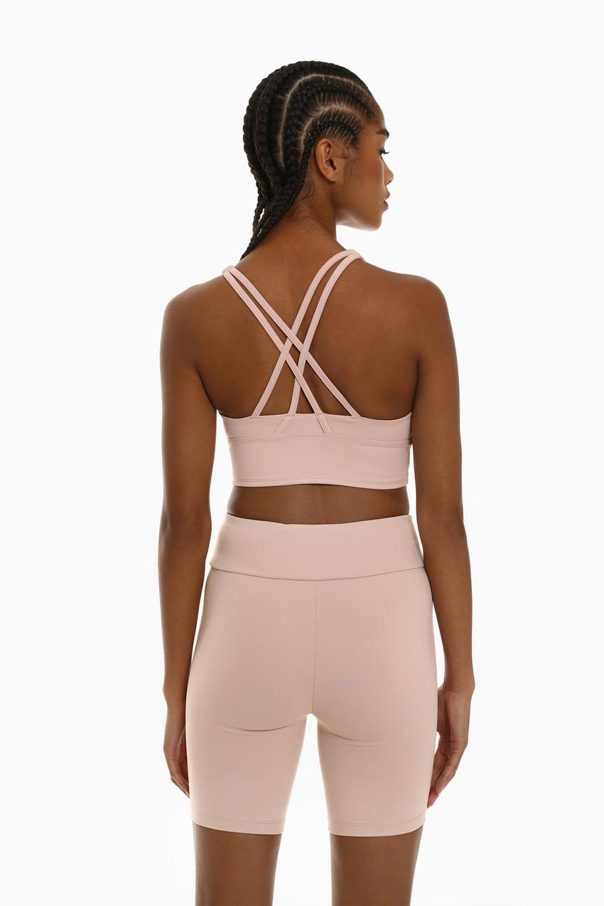 Top deportivo cruzado Sujetadores Deportivos Ropa Deportiva