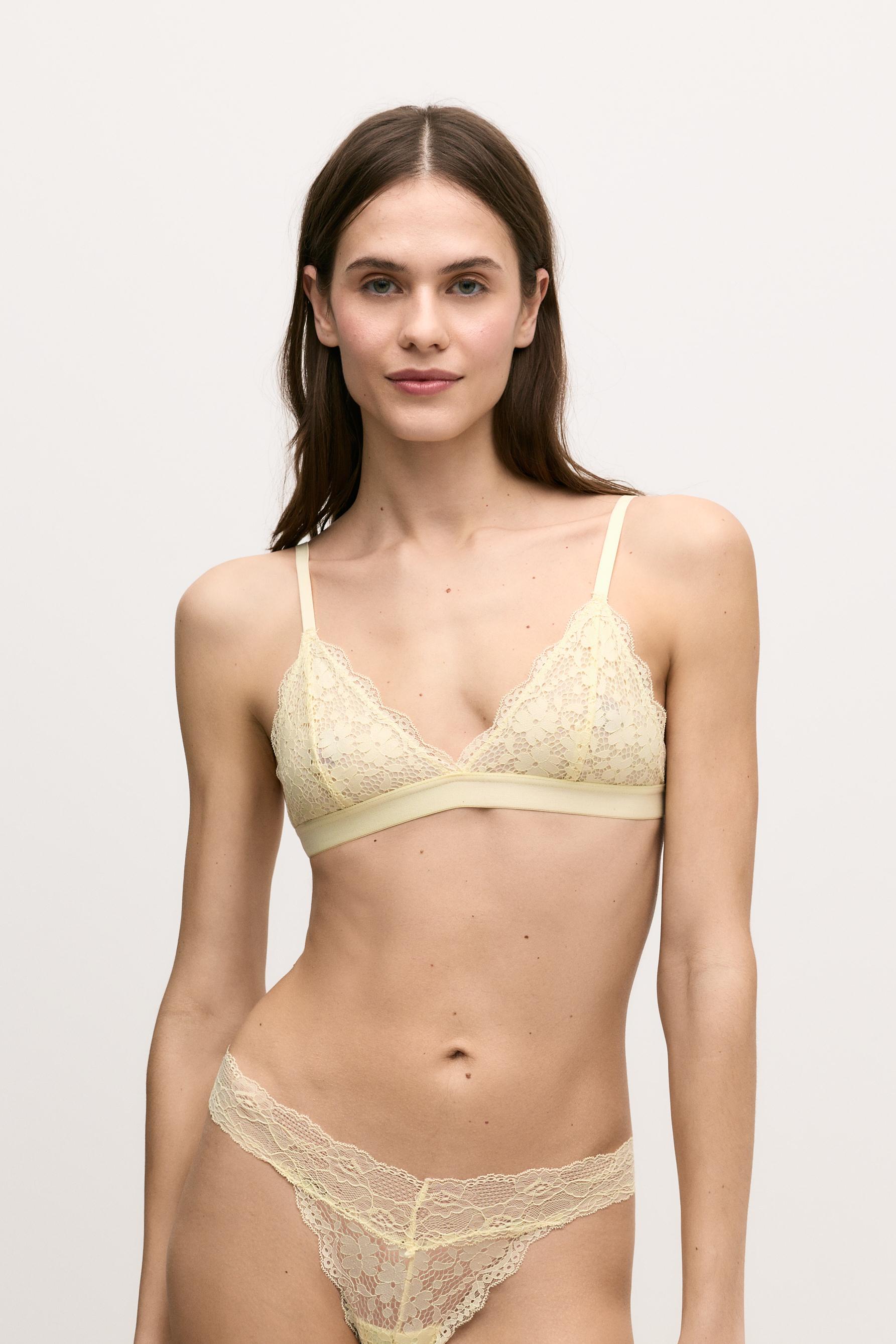 Sujetador bralette encaje