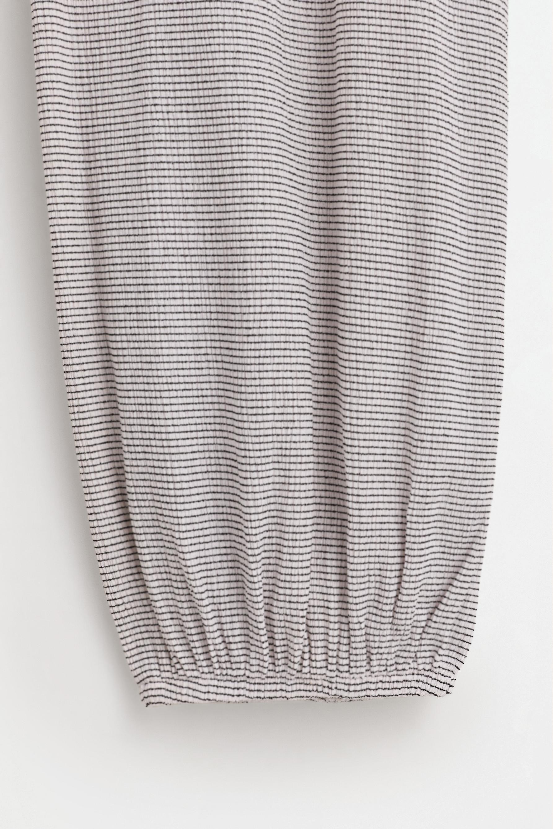 Crepe sarouel trousers — OFF WHITE