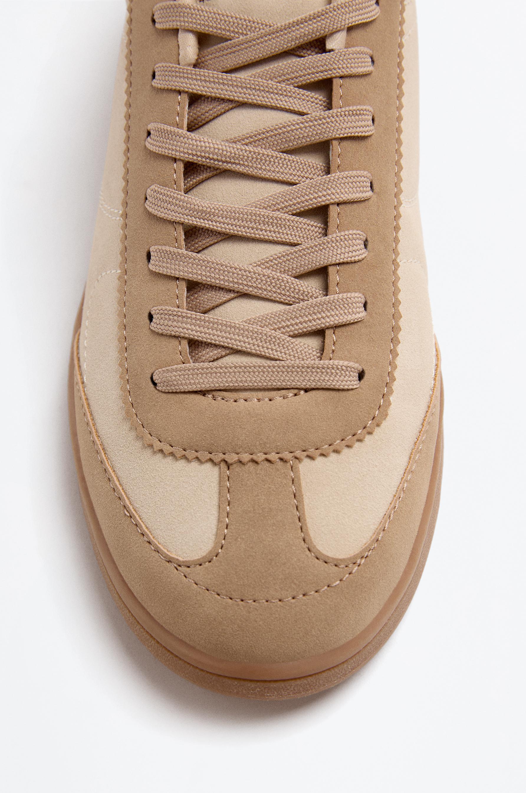 Lefties Bej Lefties Retro spor ayakkabı