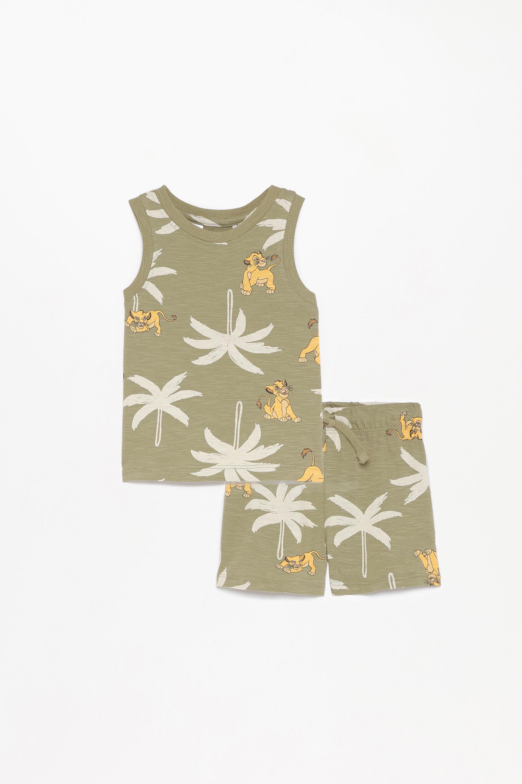 Conjunto El Rey León ©Disney camiseta y bermuda