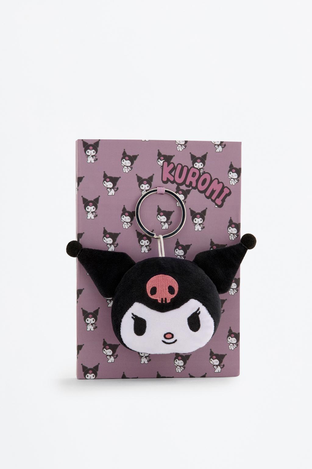 Libreta Kuromi Hello Kitty ©SANRIO con llavero