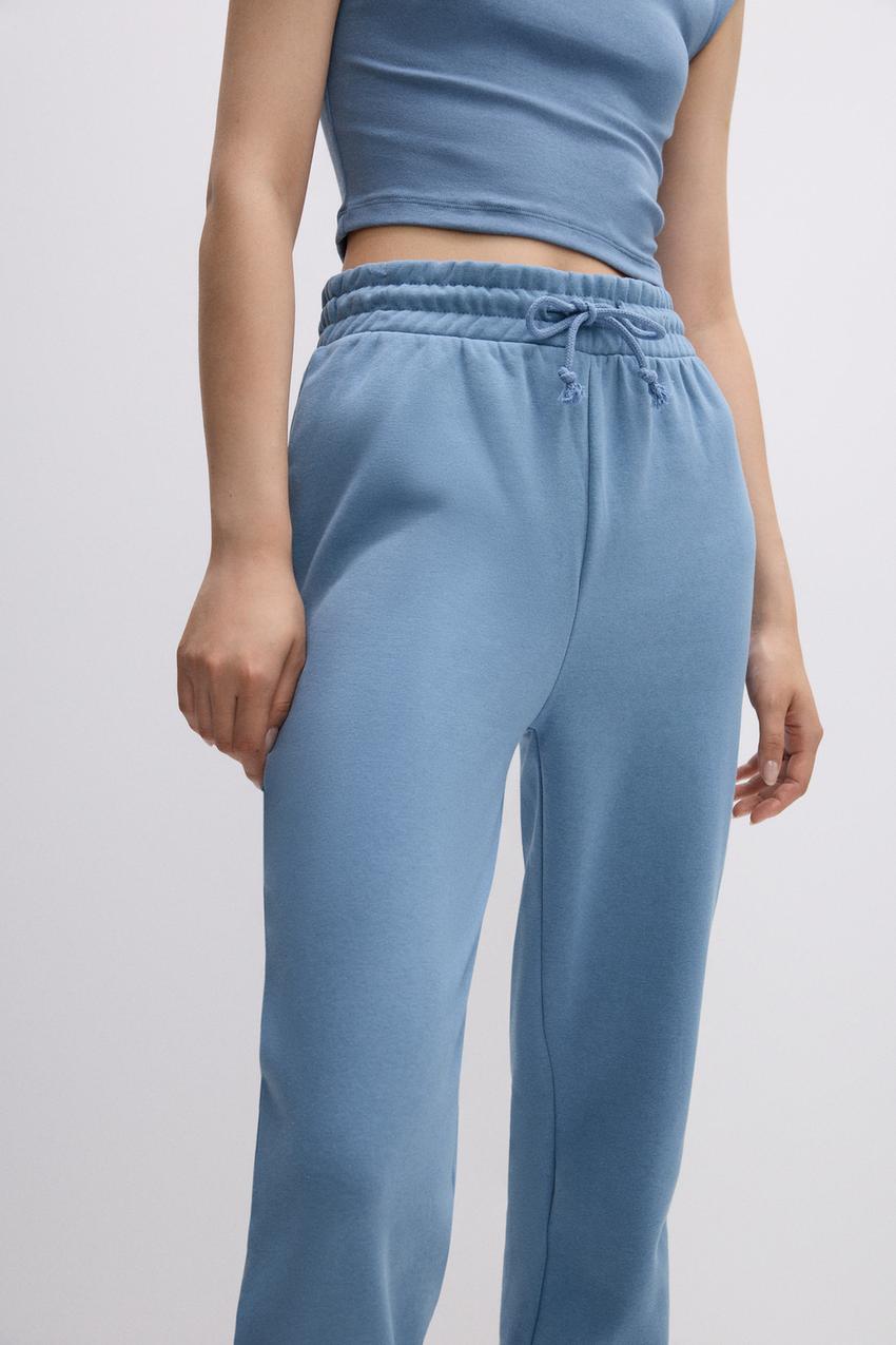 Stradivarius Mexico Pantalon Encerado Mujer Stradivarius Pantalón