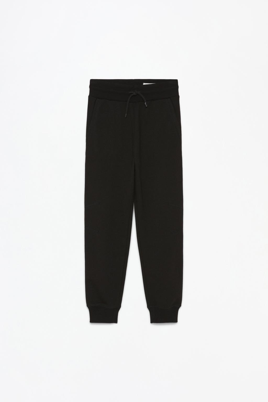 Basic plush trousers