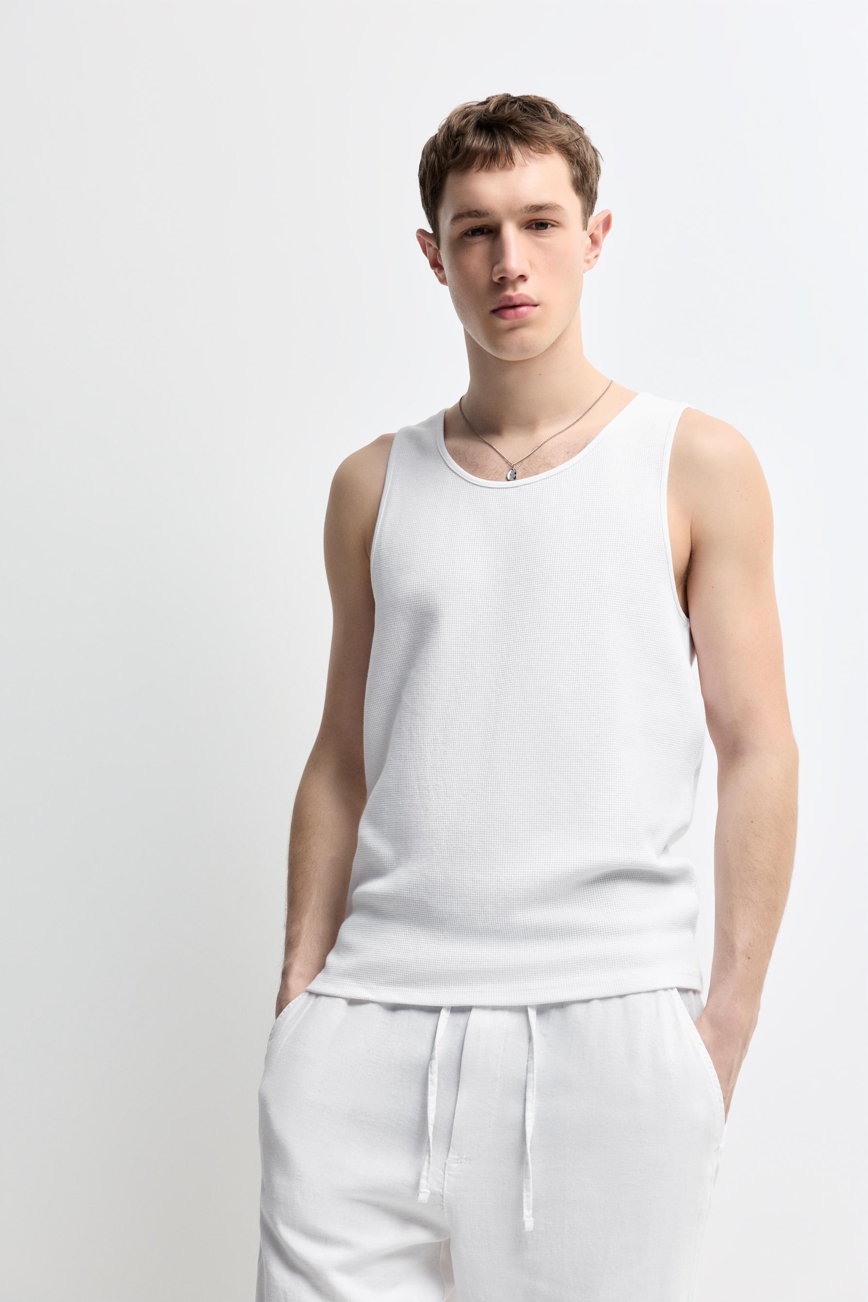 Camiseta tirantes textura Lefties Edition