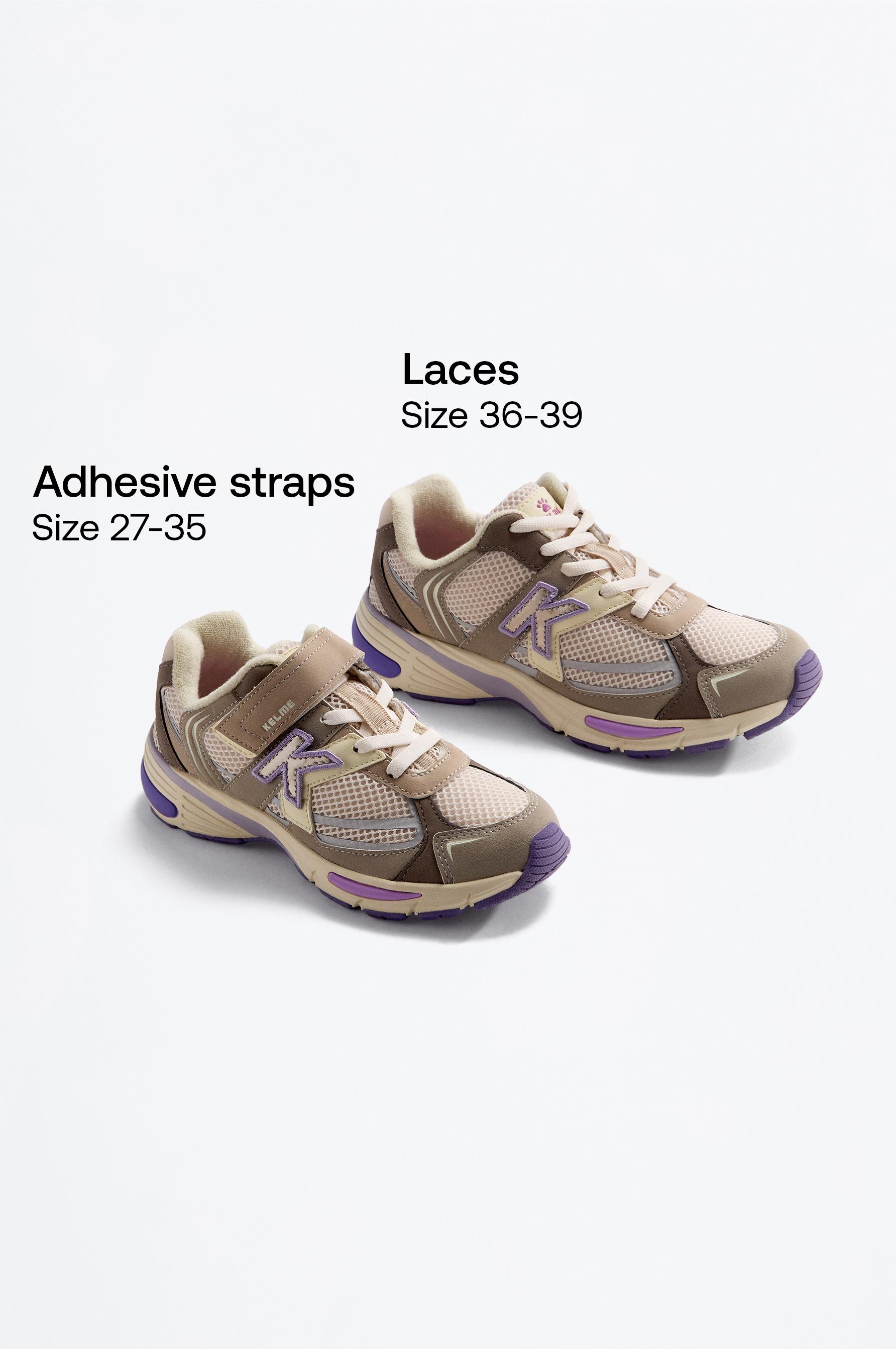 Kelme multi-piece athletic shoe — BEIGE