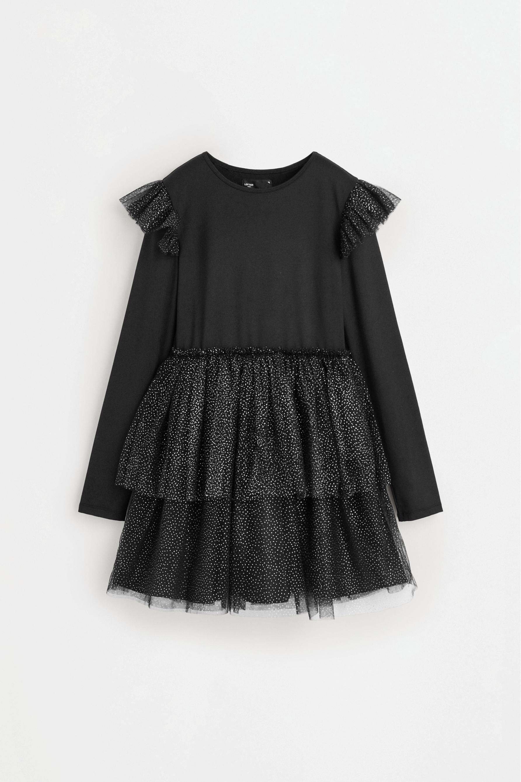Vestido tul brillante