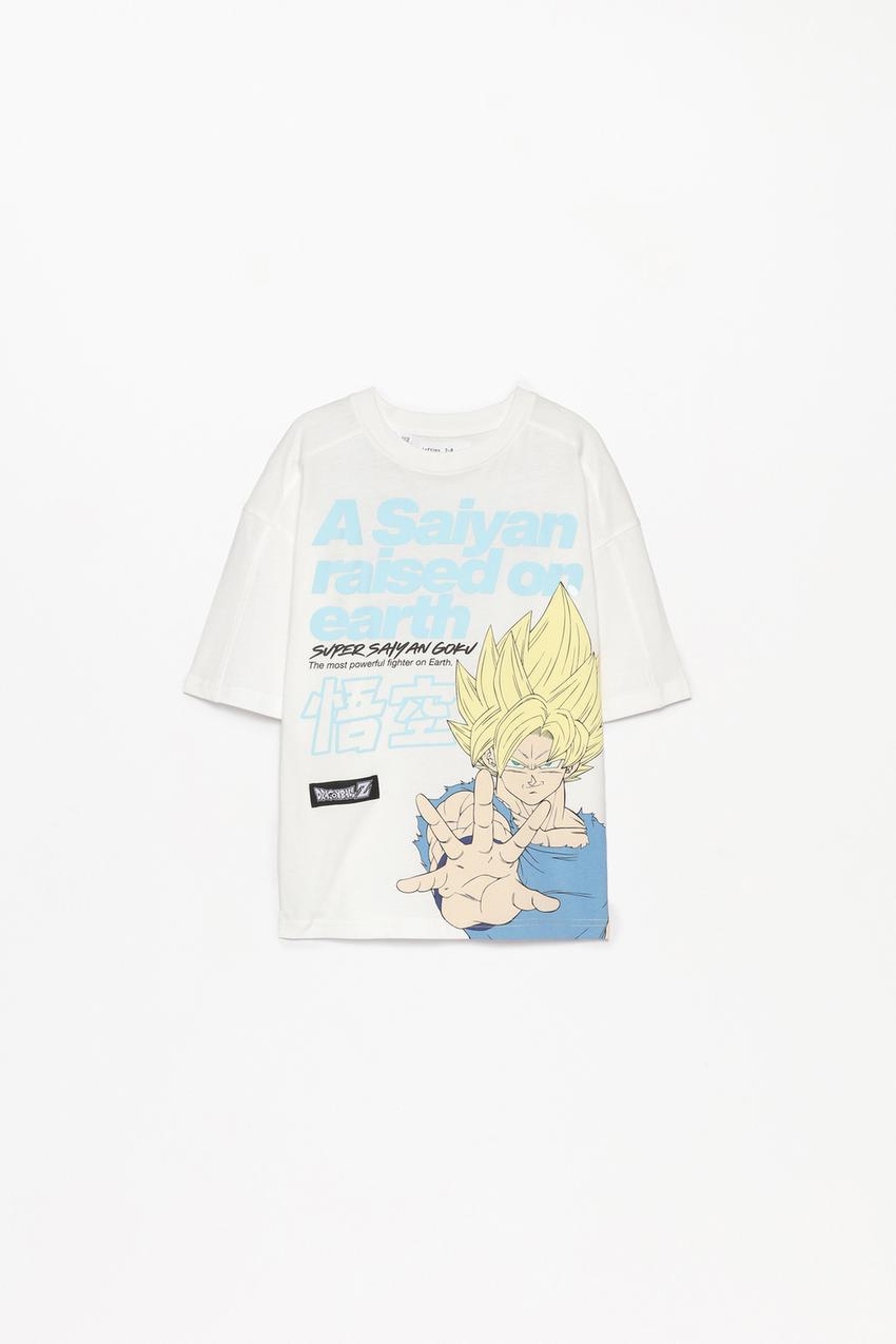 Naruto Bershka Camiseta Con Estampado De Dragon Bershka Camiseta