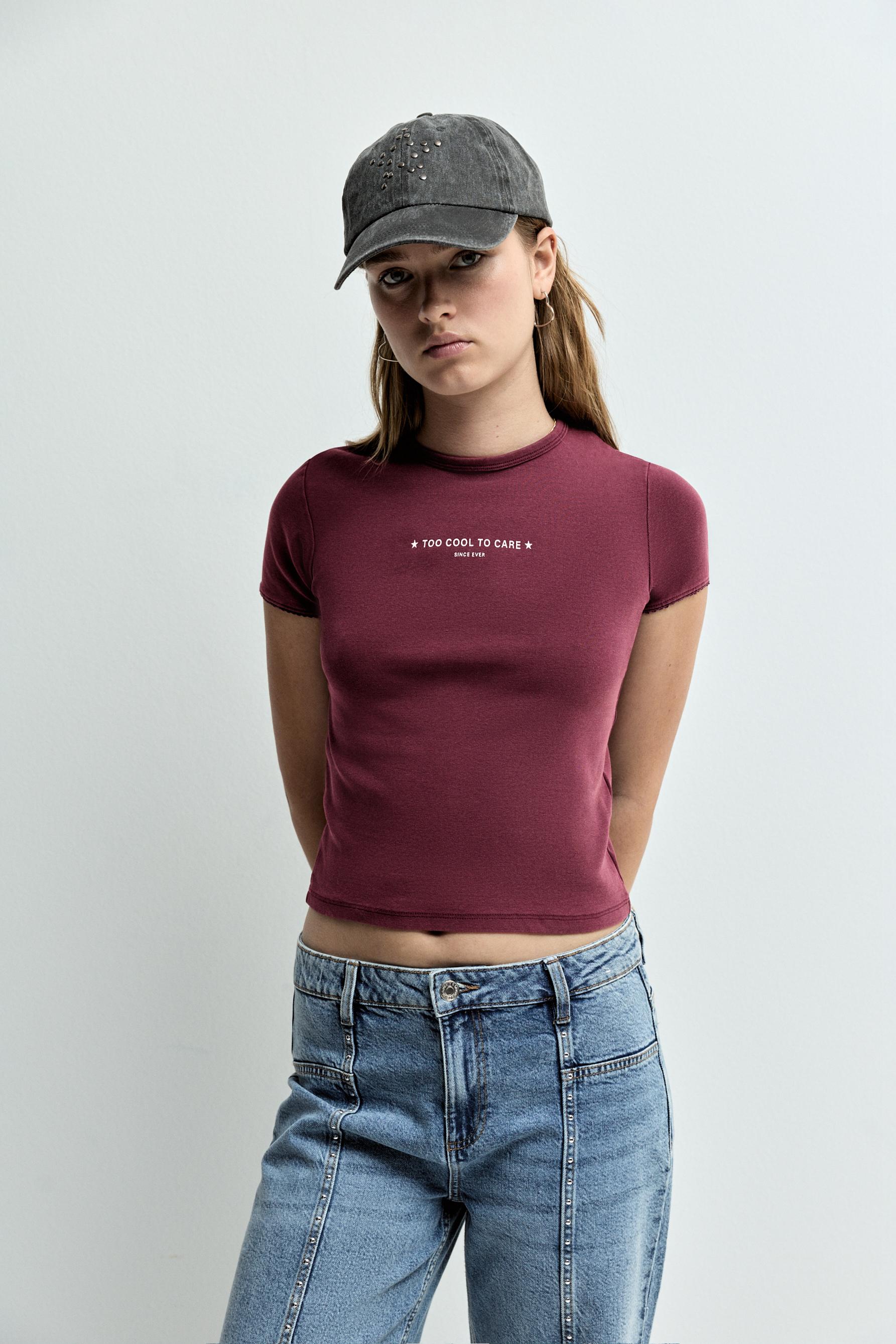 Camiseta efecto lavado