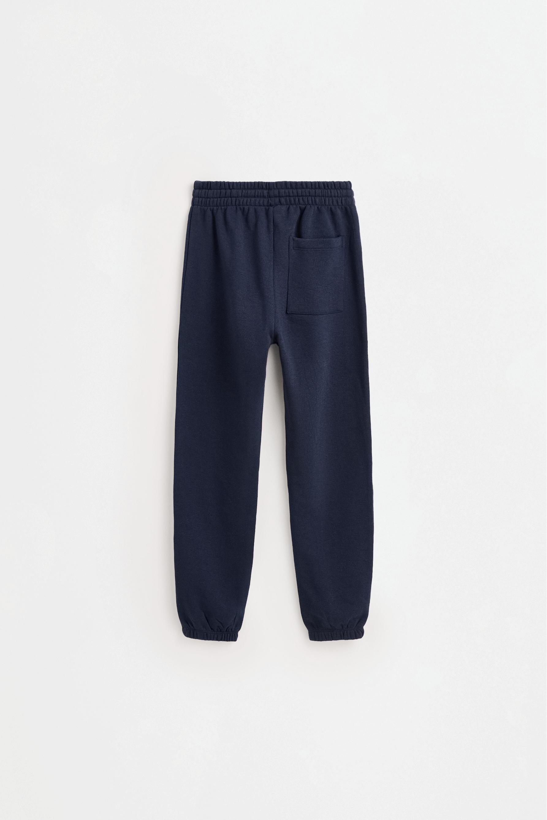 Pack of 4 plain plush trousers — DARK PINK