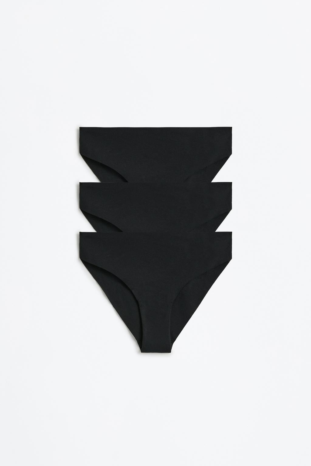 Pack 3 braguitas clásicas algodón