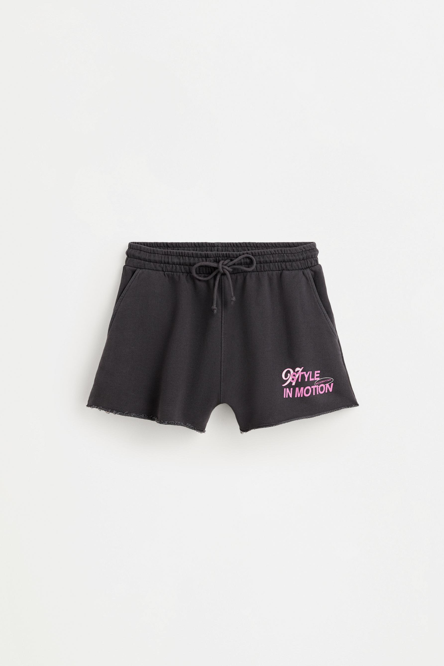 Printed shorts — ANTHRACITE GREY