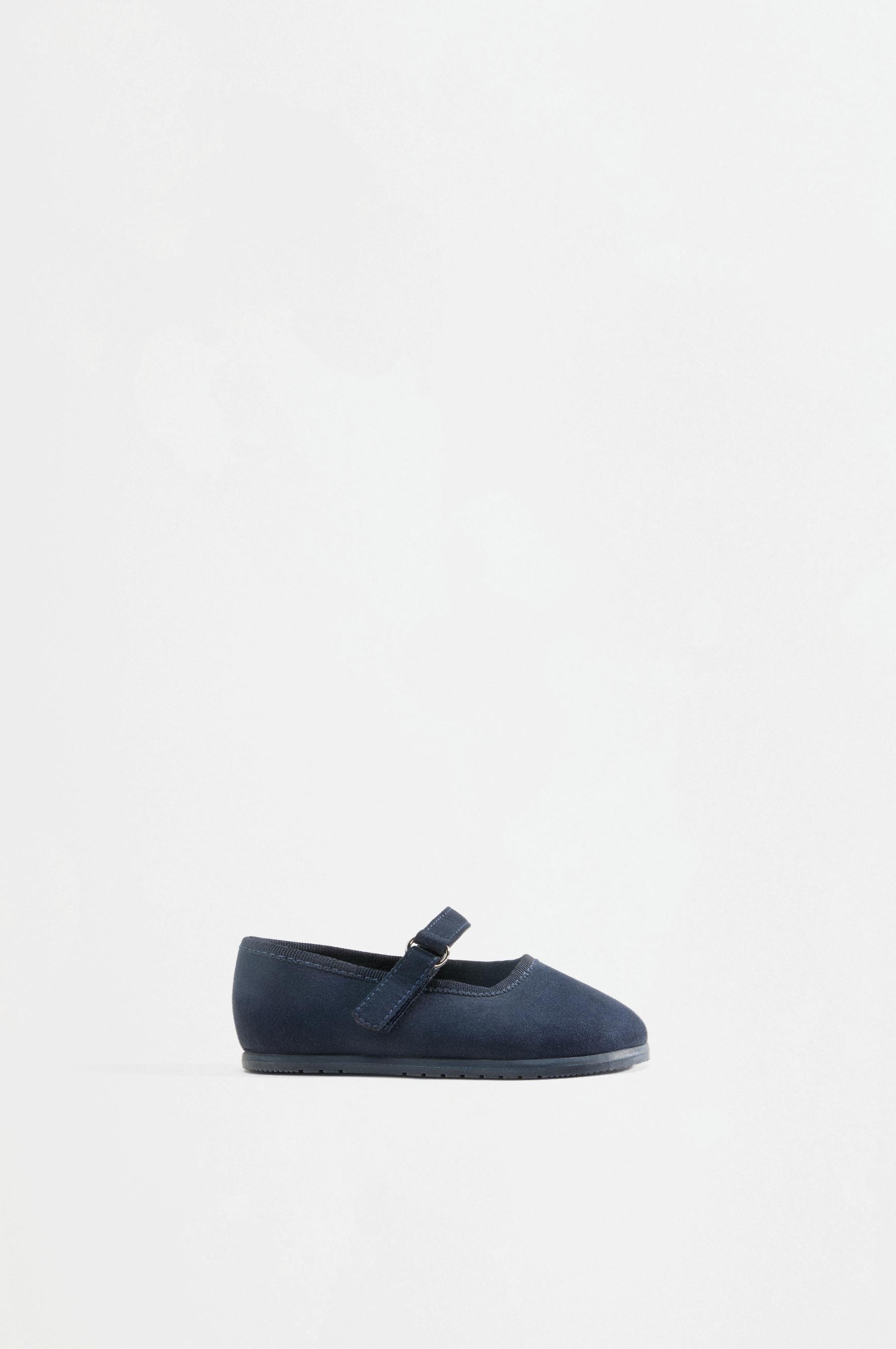 Barefoot Mary Janes — NAVY BLUE