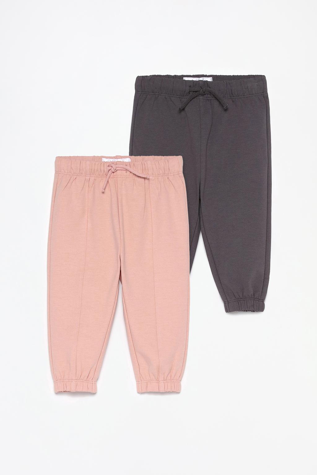 Pack of 2 plush trousers