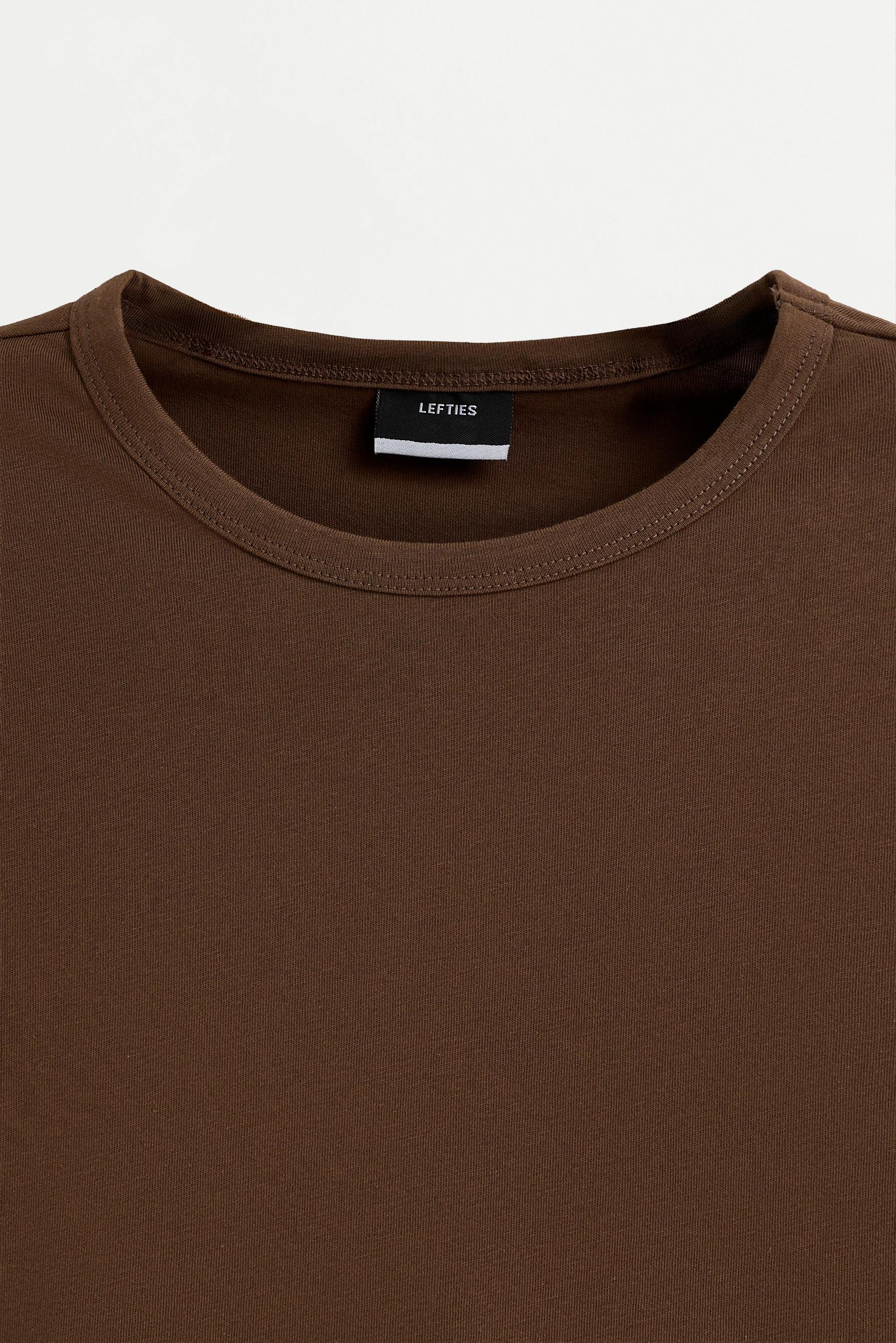 Texture T-shirt — DARK COPPER
