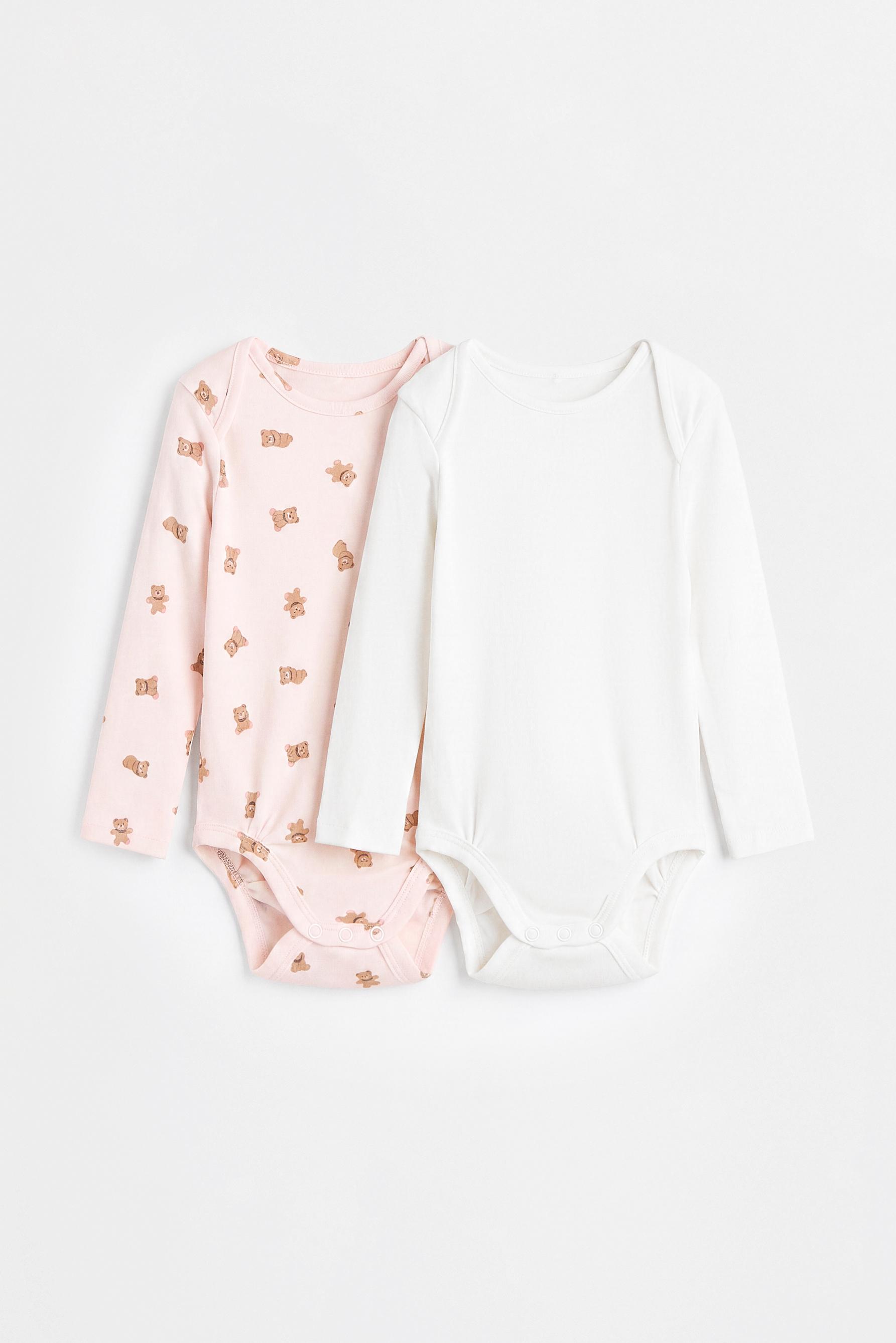 Pack of 2 combined bodysuits — ECRU