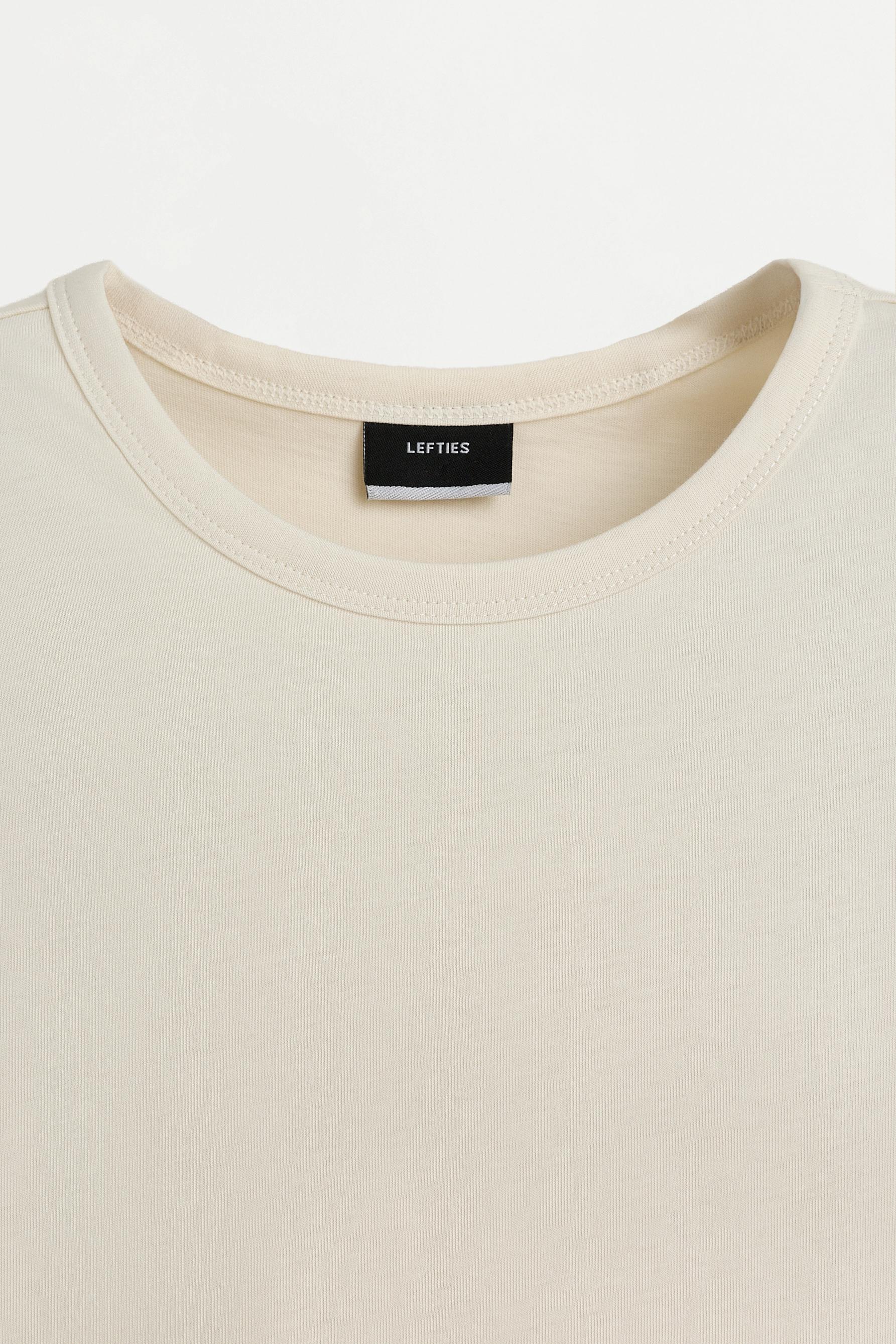 Texture T-shirt — BUTTER