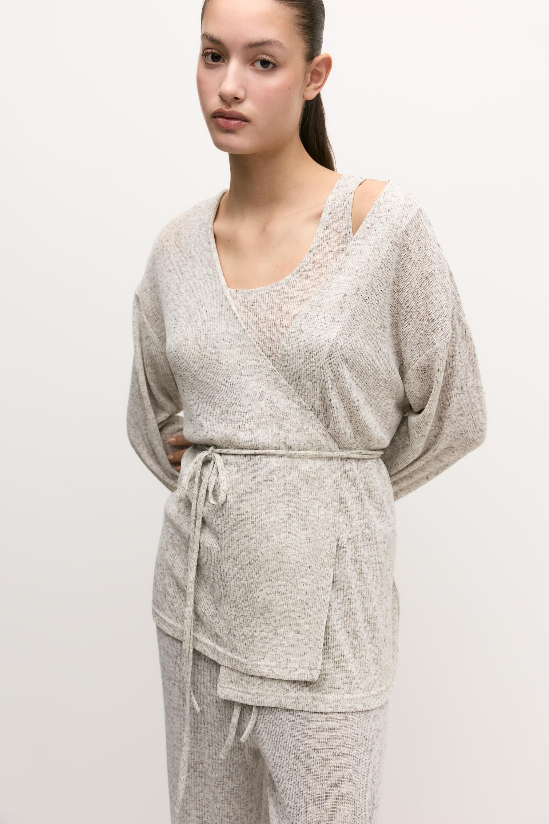 Kimono pijama punto cortado