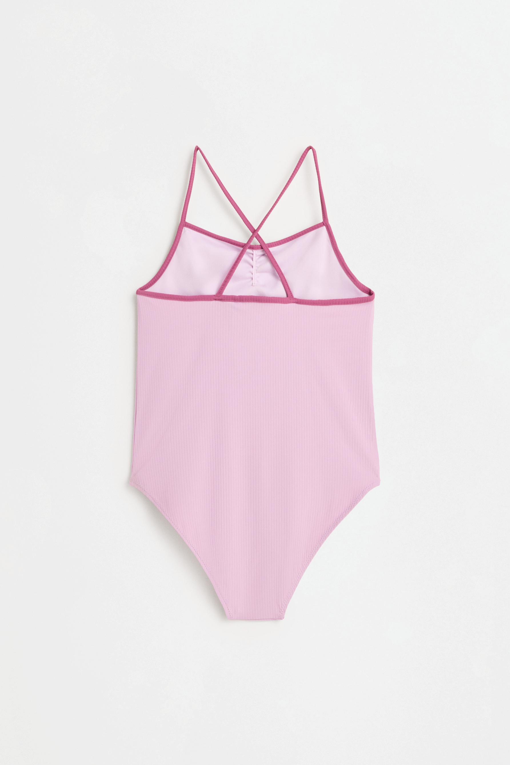 Ribbed ballet bodysuit — PINK