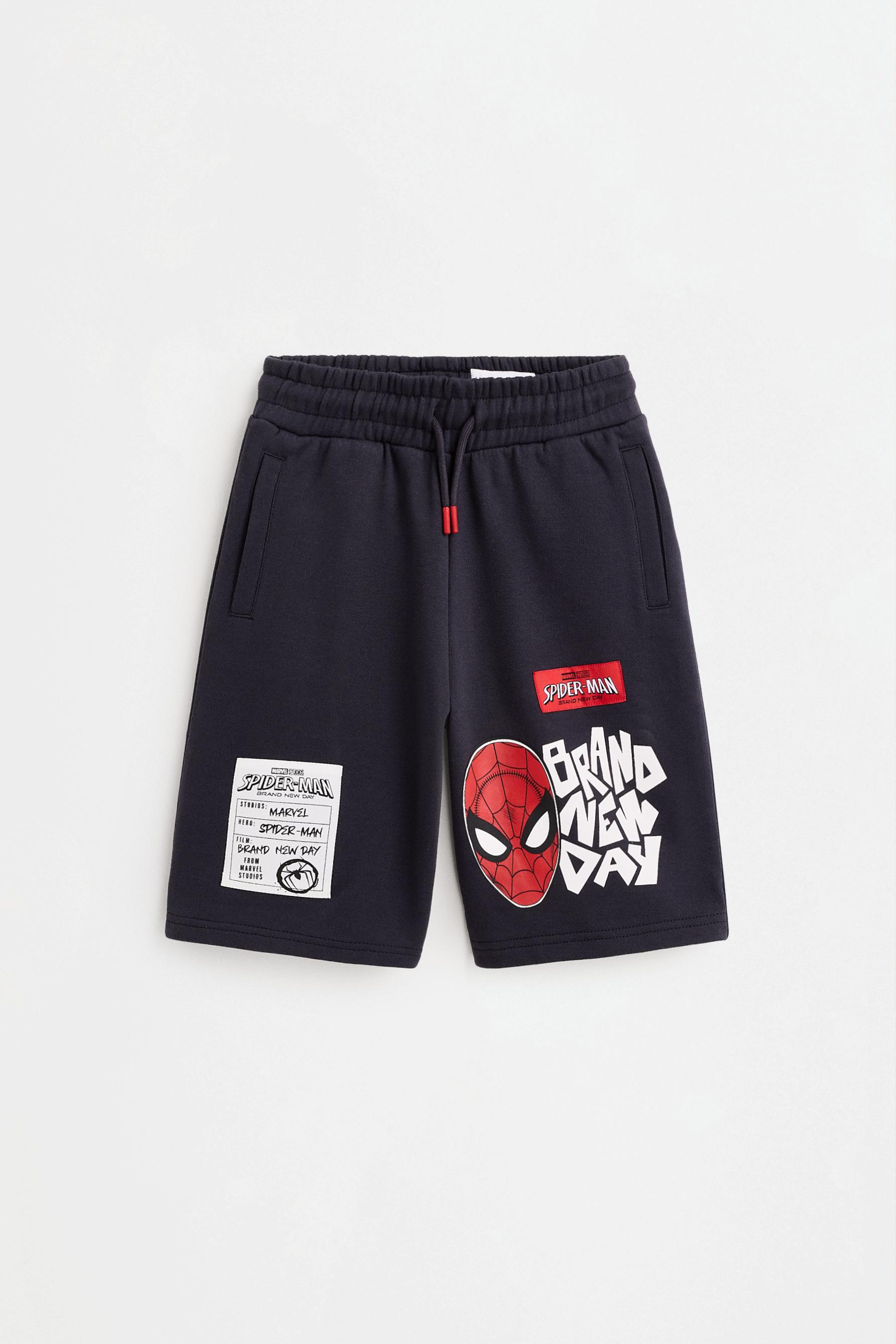 Spiderman ©Marvel Bermuda shorts — ANTHRACITE GREY