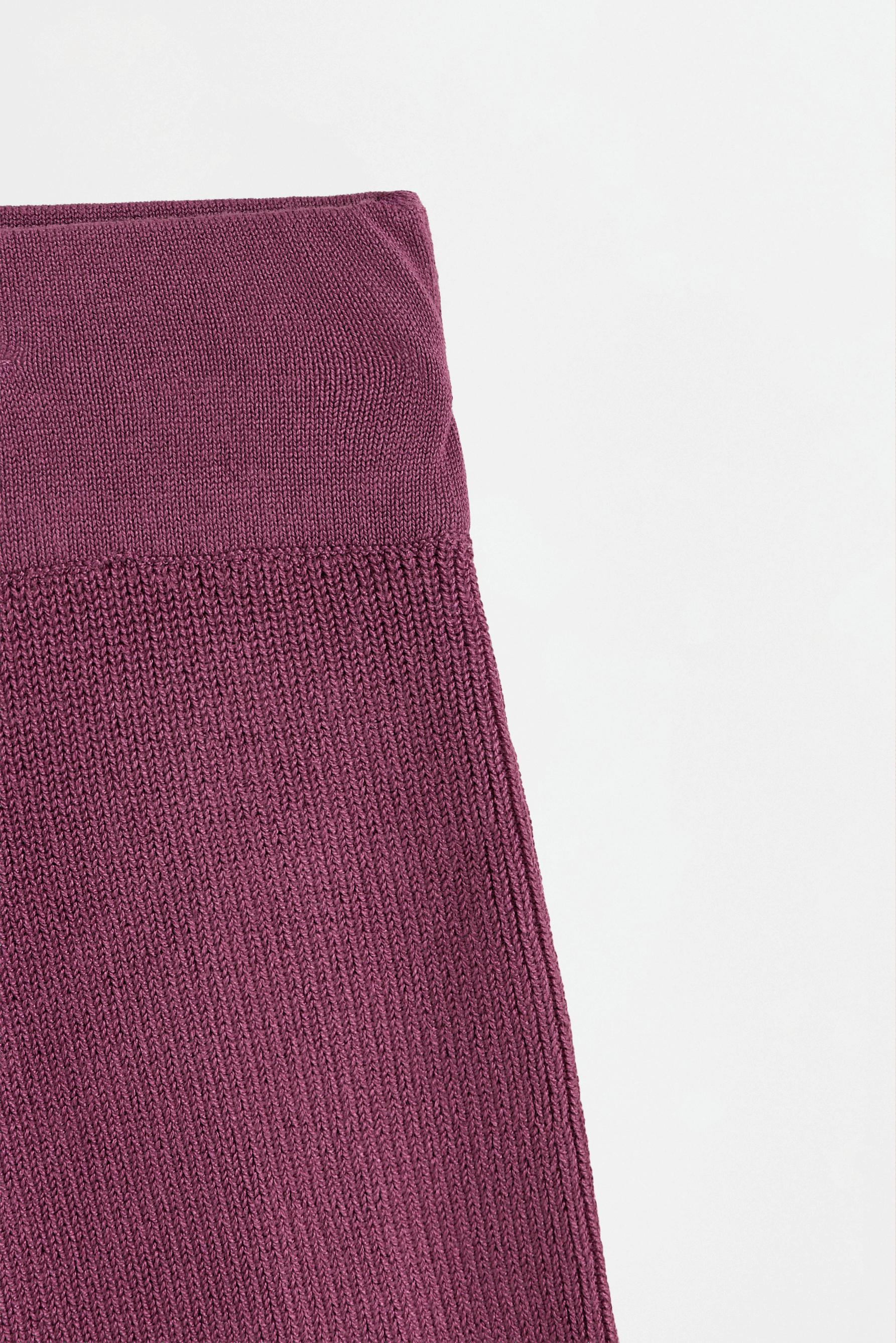 Knit skirt — PALE PINK