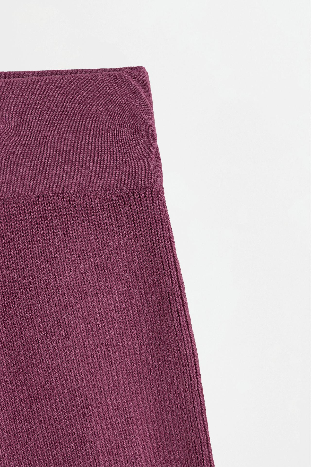 Knit skirt — PALE PINK