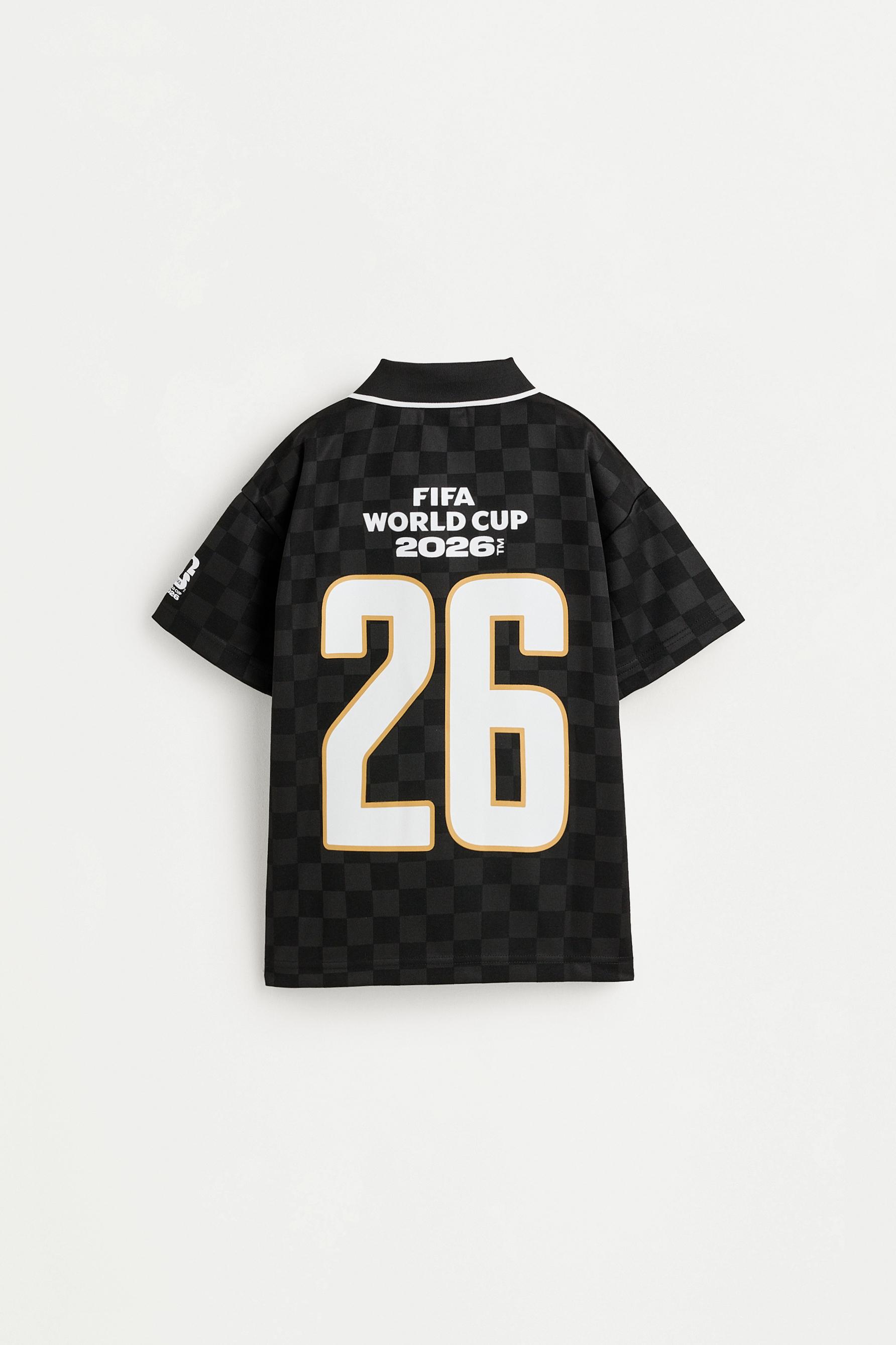 Kids | FIFA World Cup 2026 Polo — BLACK