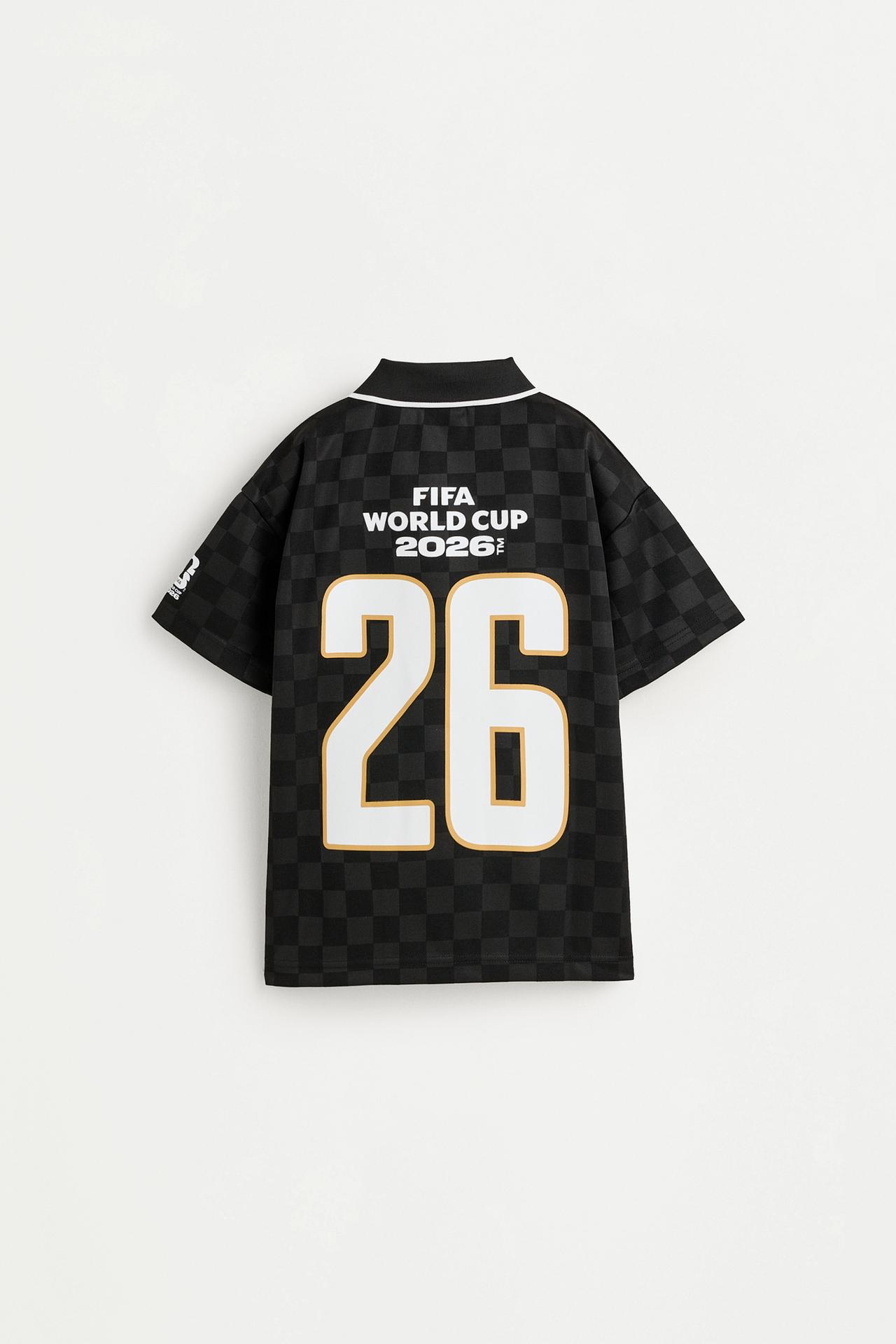 Kids | FIFA World Cup 2026 Polo — BLACK