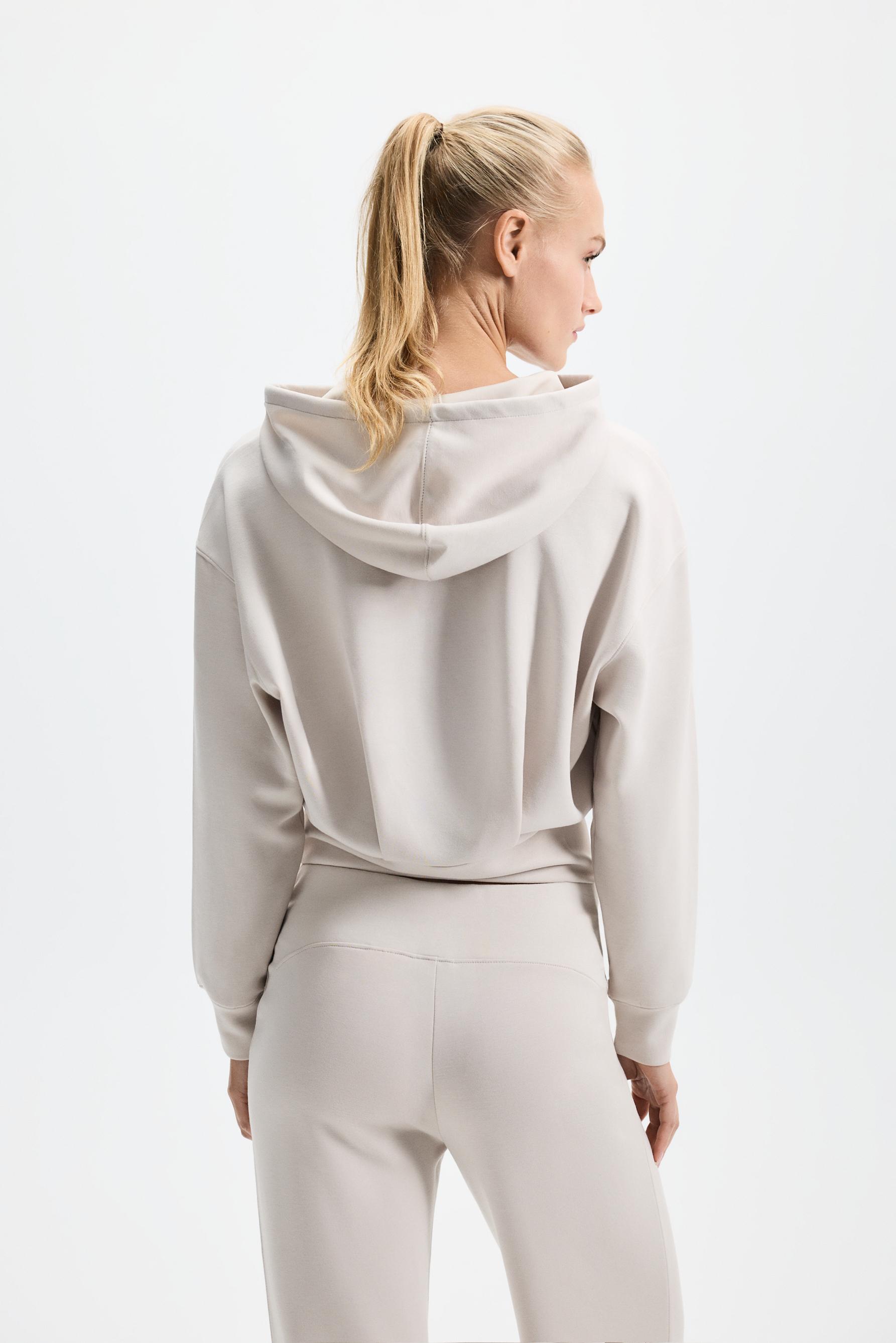 Fluid hoodie — ECRU