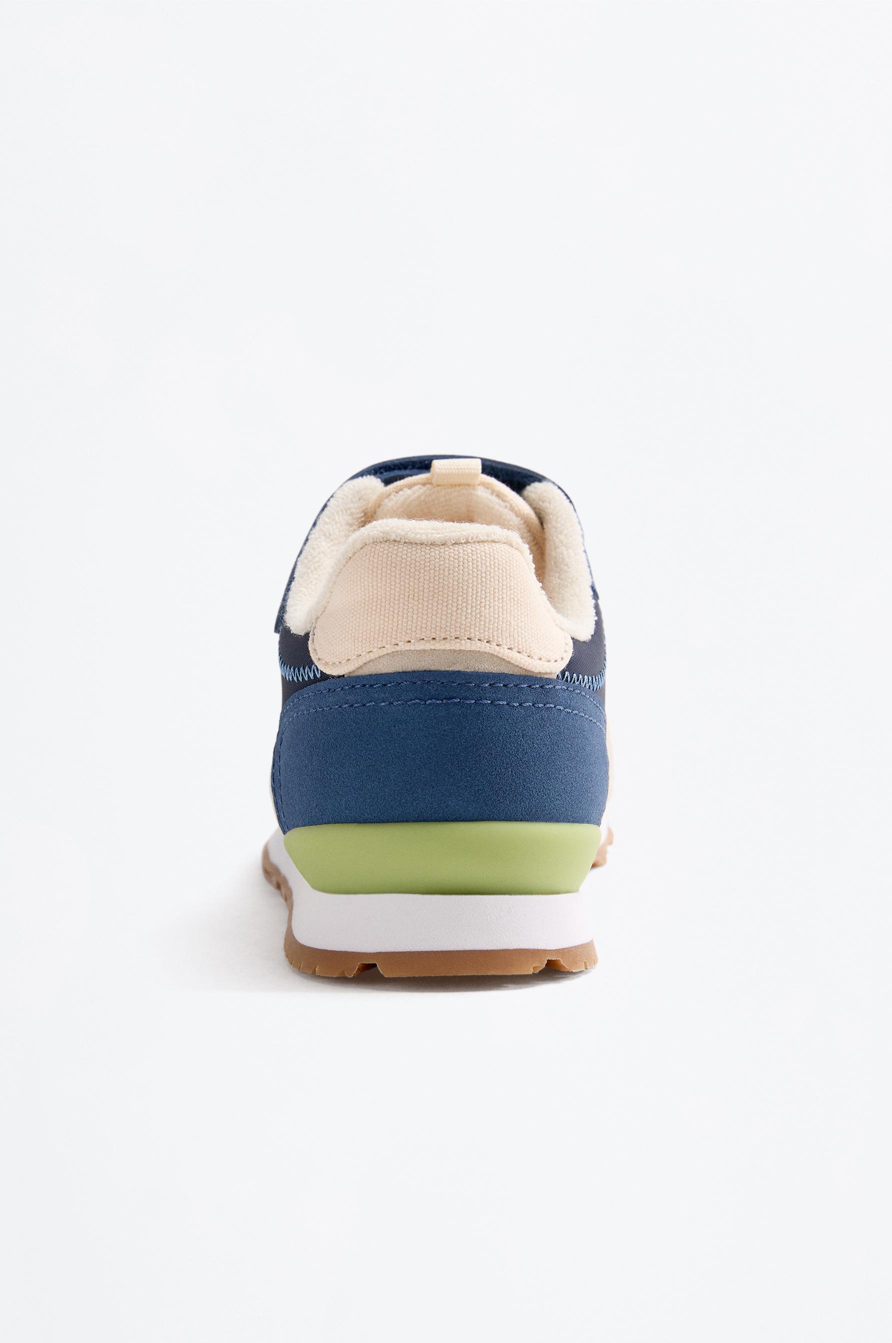 Athletic dress shoe — BLUE