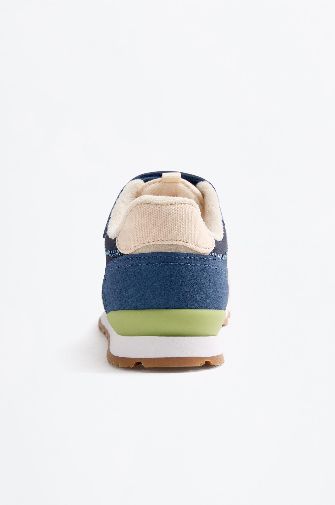 Athletic dress shoe — BLUE
