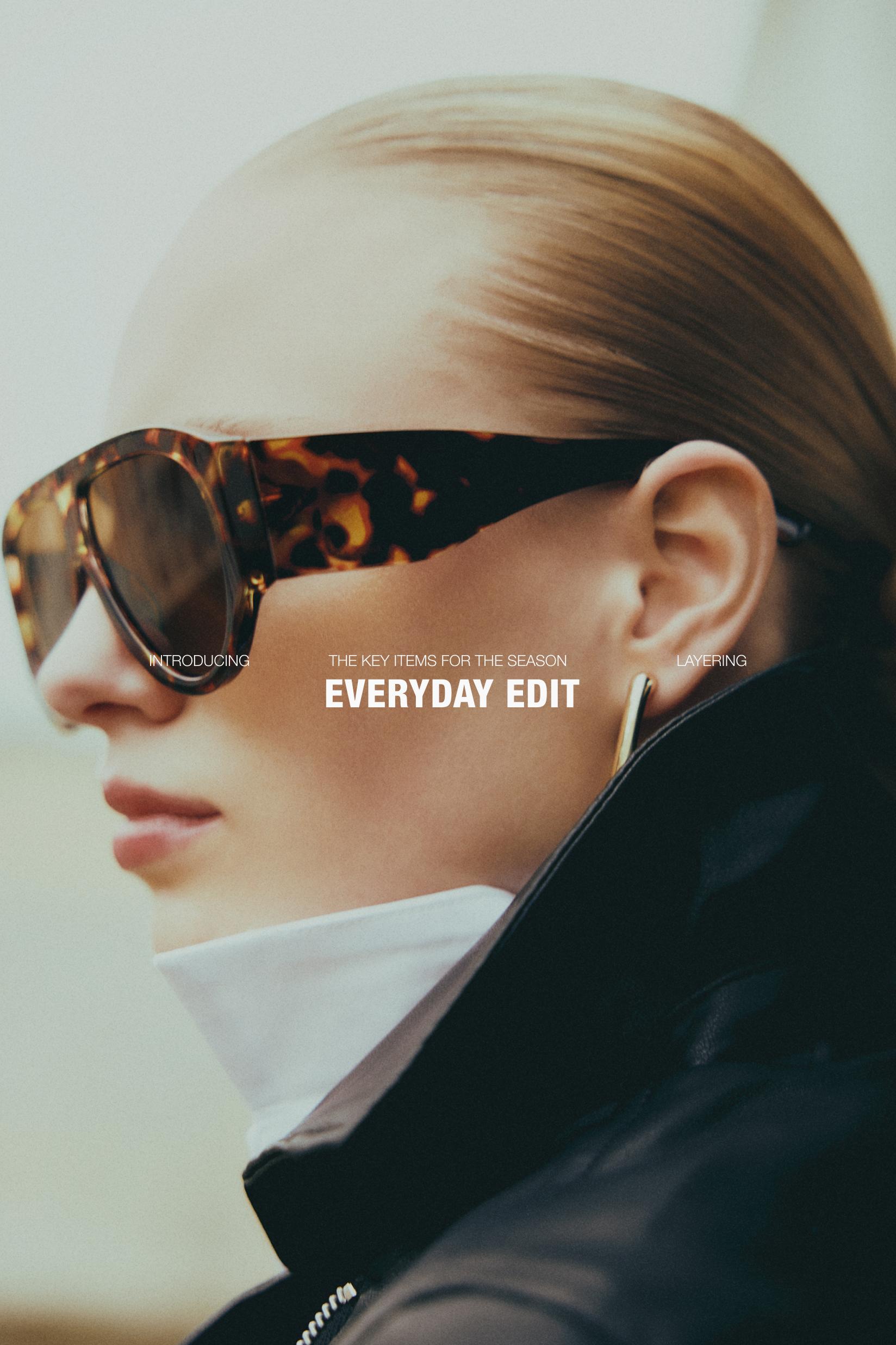 Tortoiseshell aviator sunglasses — TORTOISESHELL