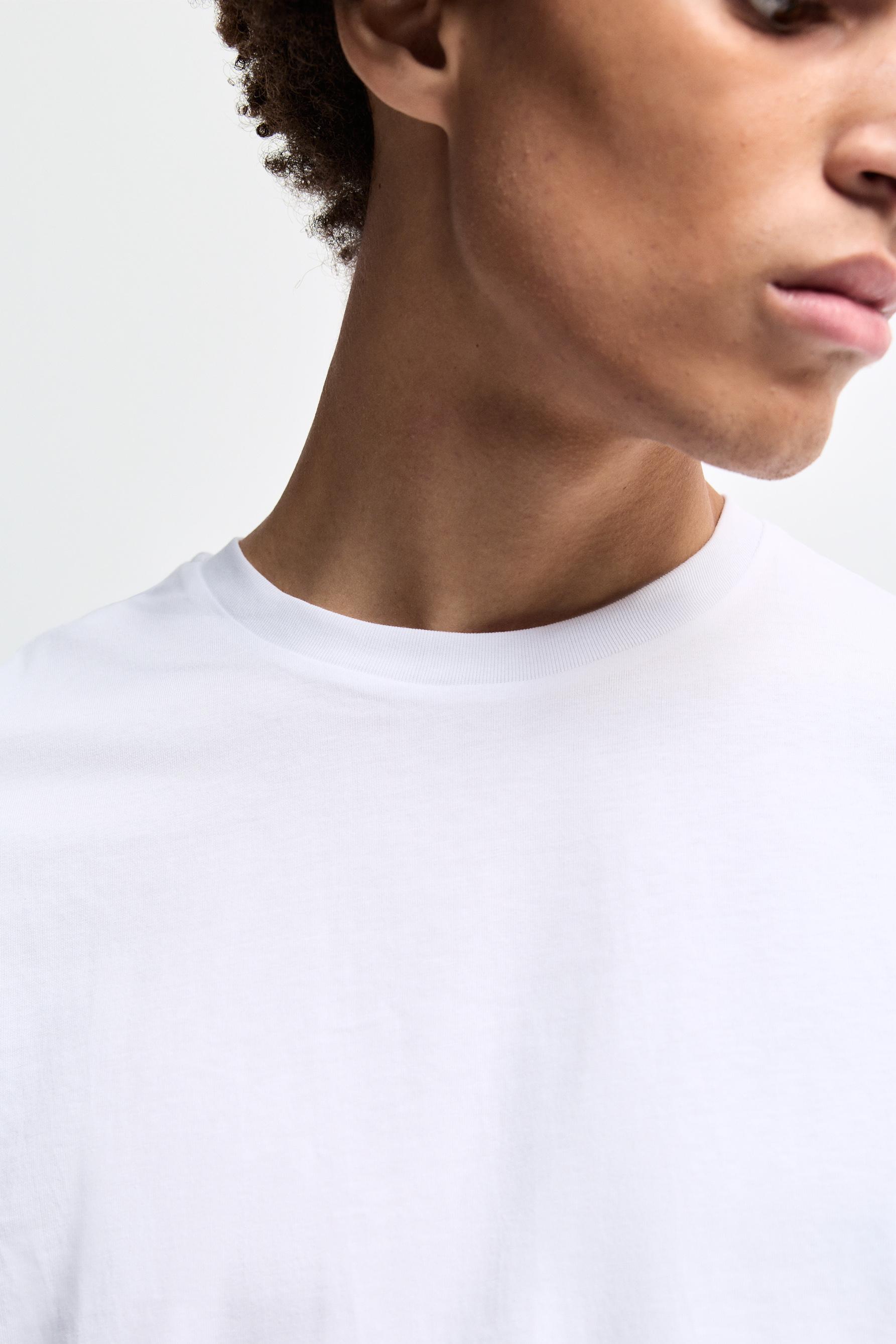 2-pack of basic T-shirts — WHITE