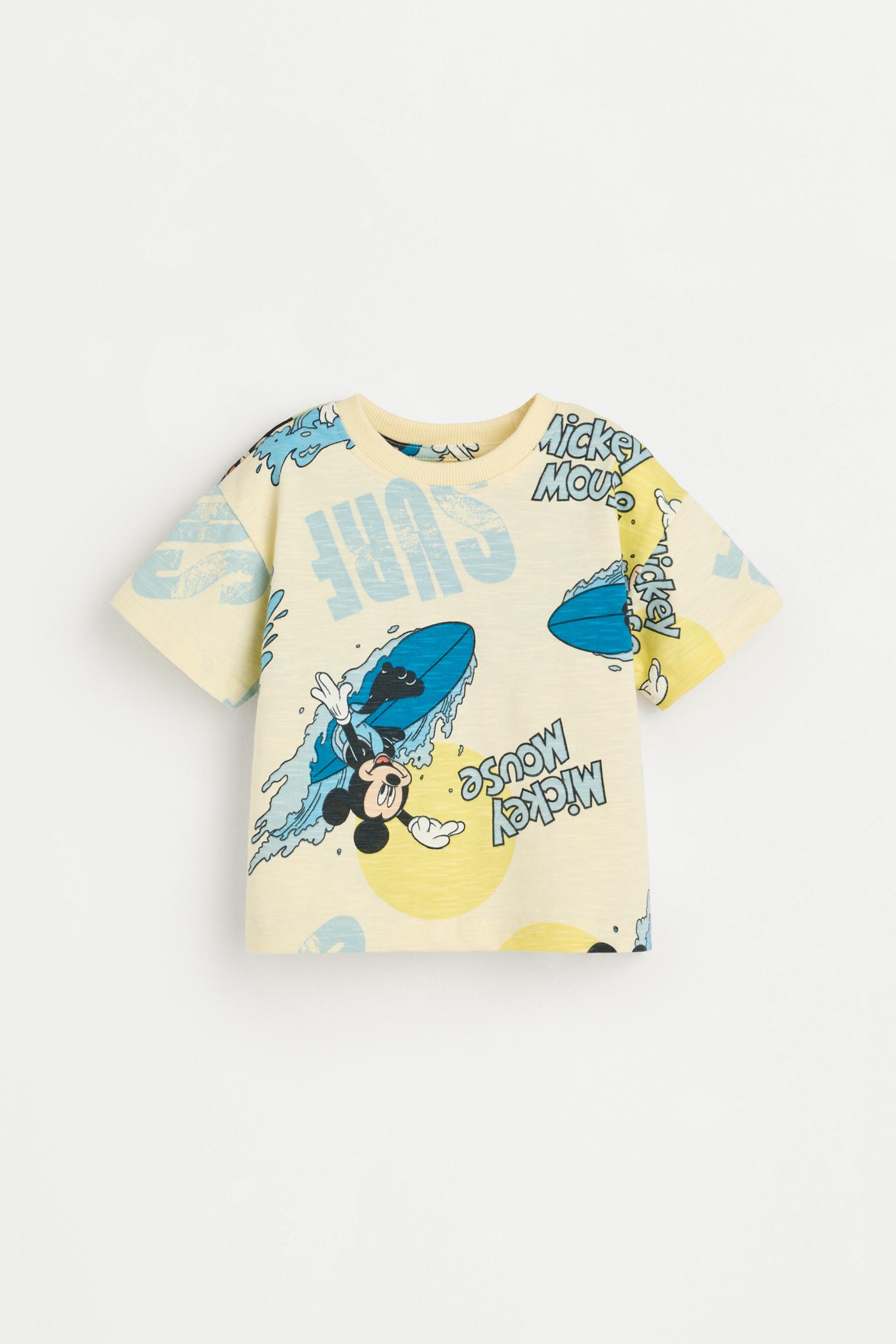 Mickey Mouse ©Disney T-shirt and Bermuda shorts set — VANILLA