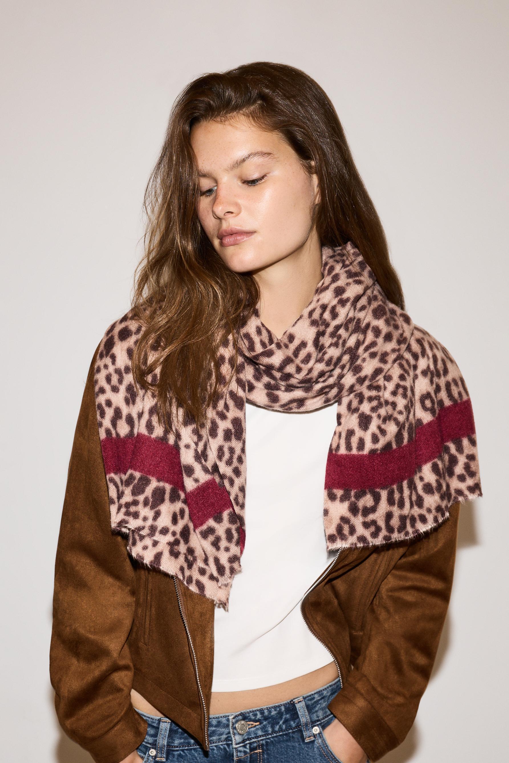 Leopard print scarf — LEOPARD PRINT