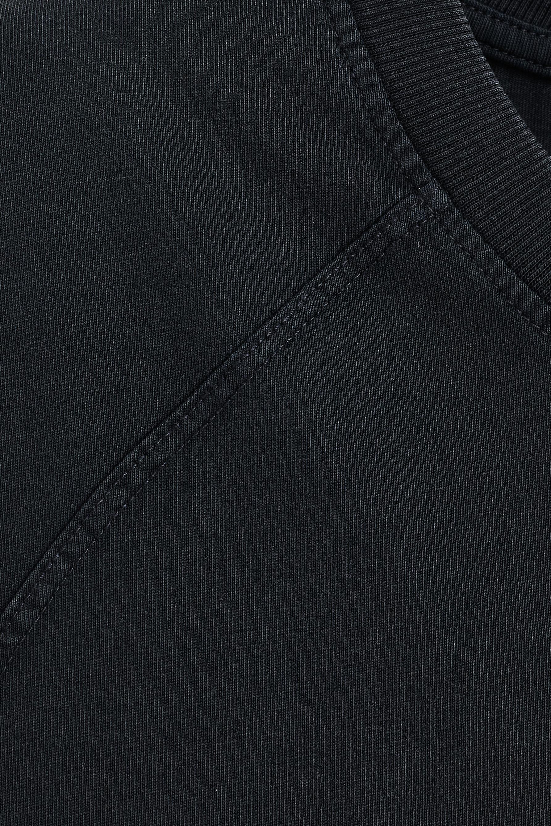 Washed-effect sleeveless T-shirt — MARL LEAD