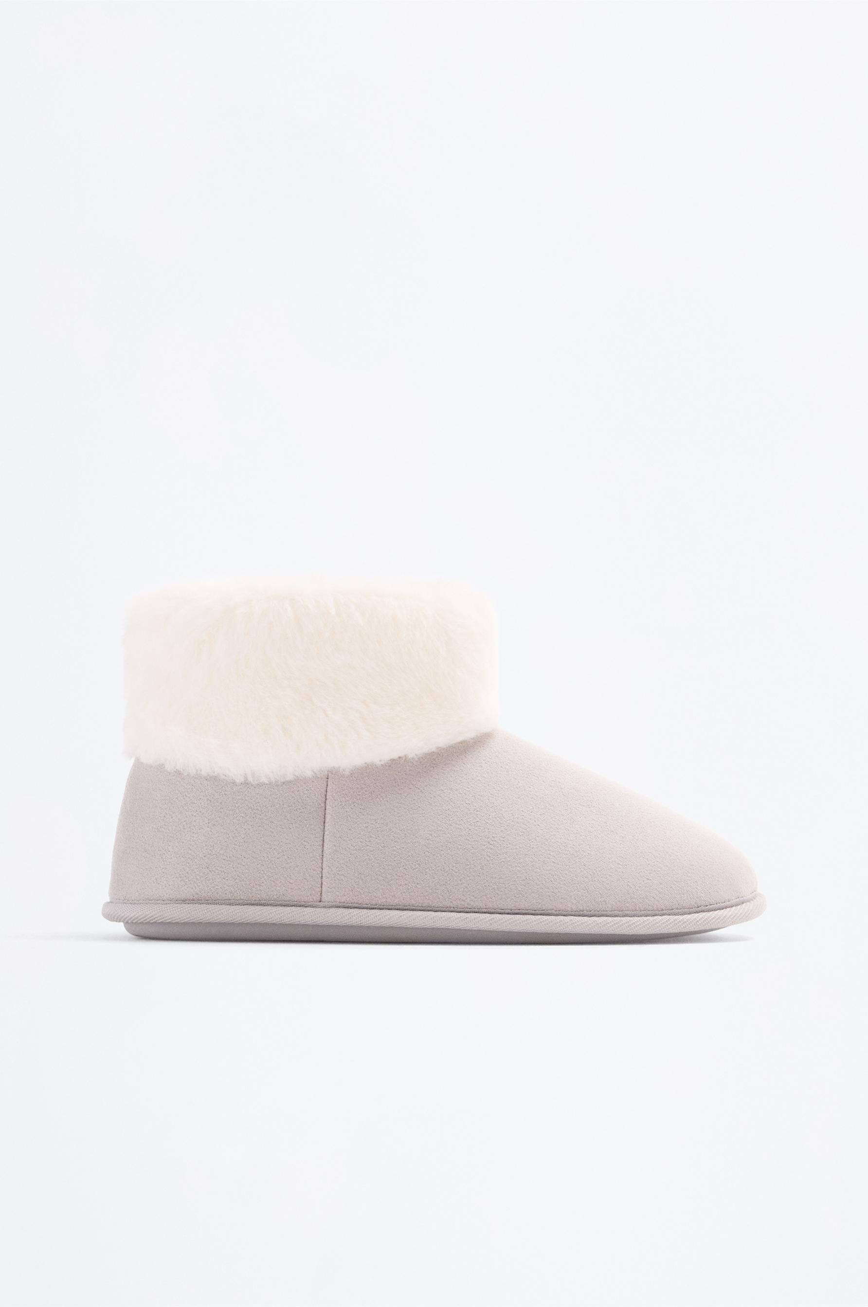 Ankle house slippers — GREY