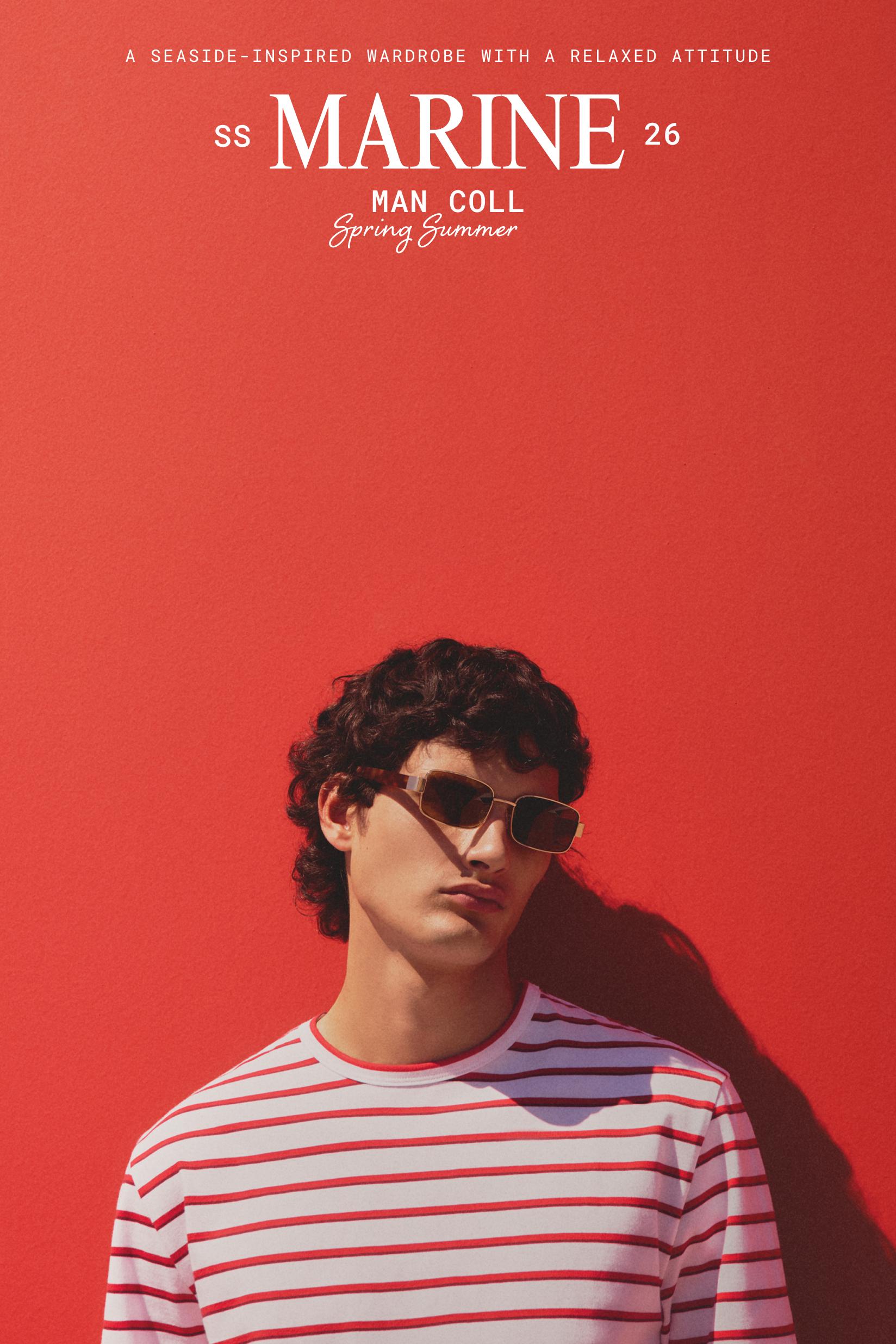 Striped T-shirt — OFF WHITE