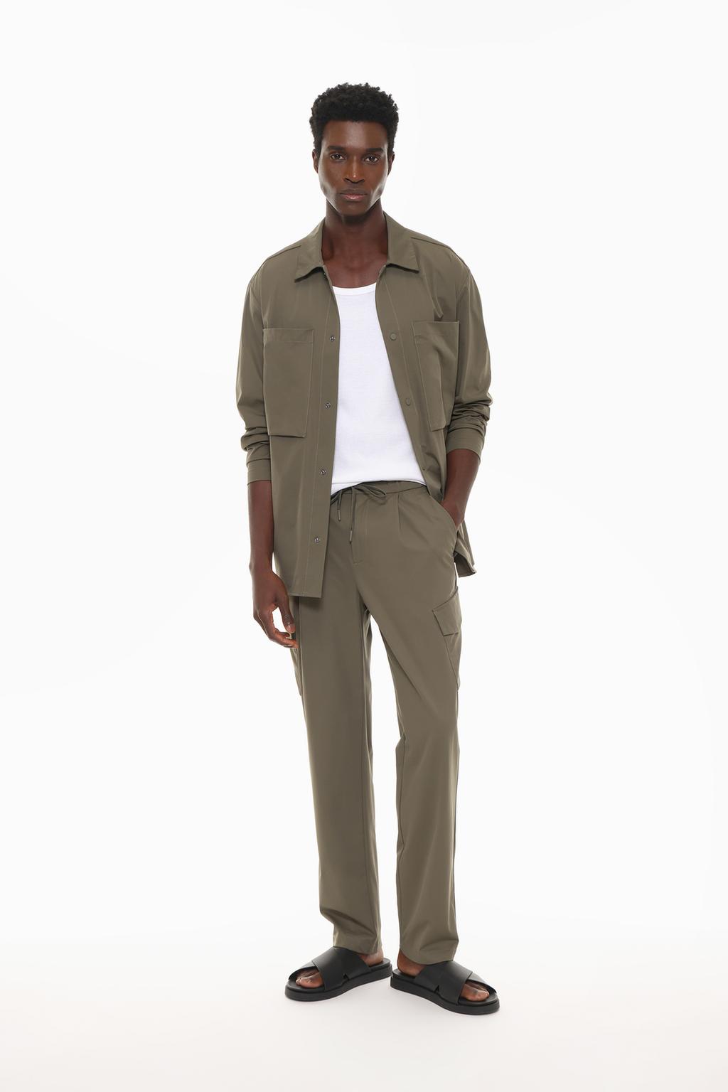 Technical cargo trousers