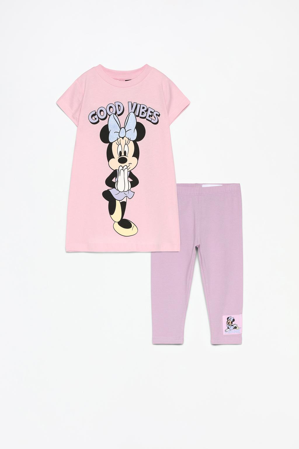 Conjunto t-shirt e leggings Minnie ©Disney