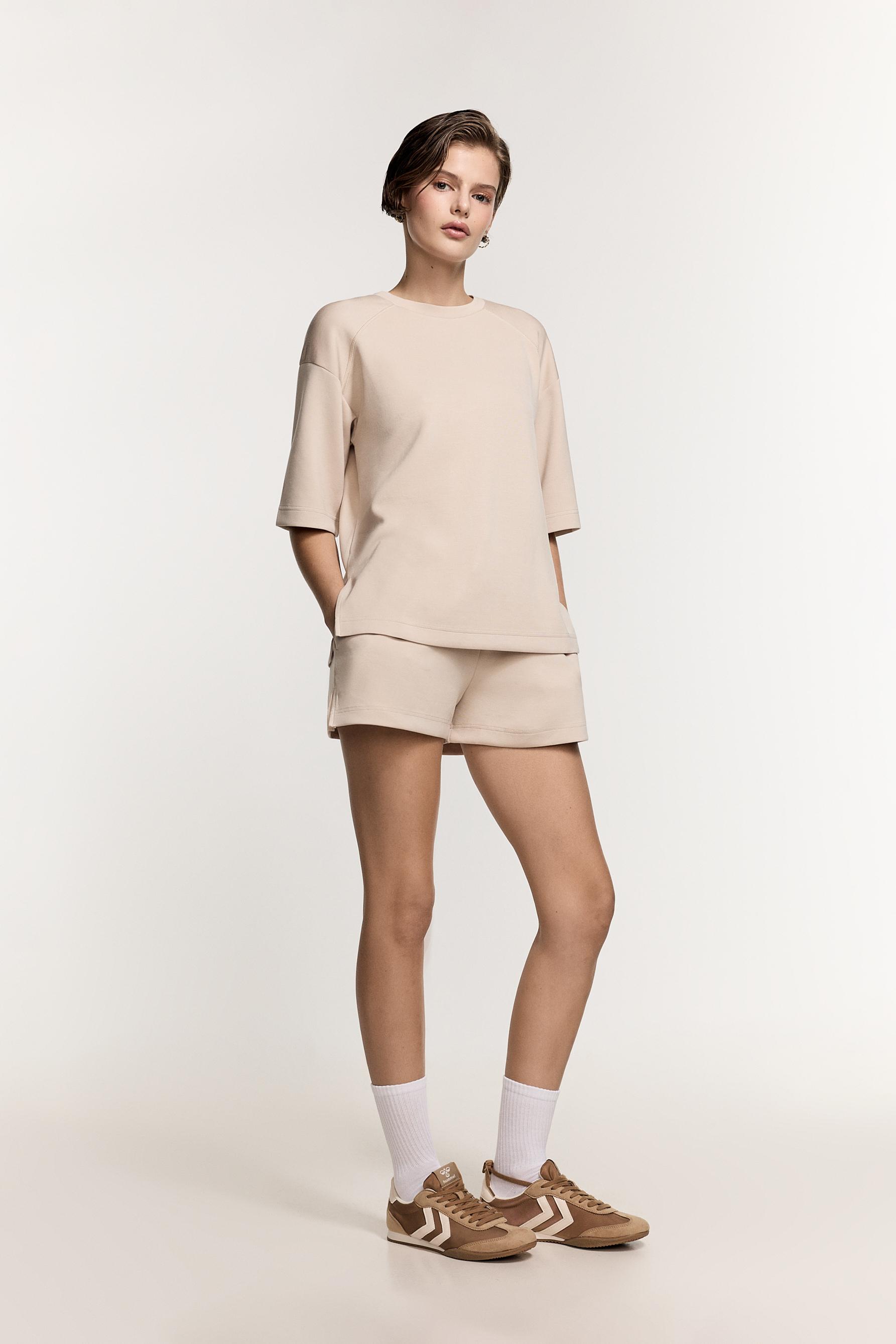 Raglan sleeve sweatshirt — MINK