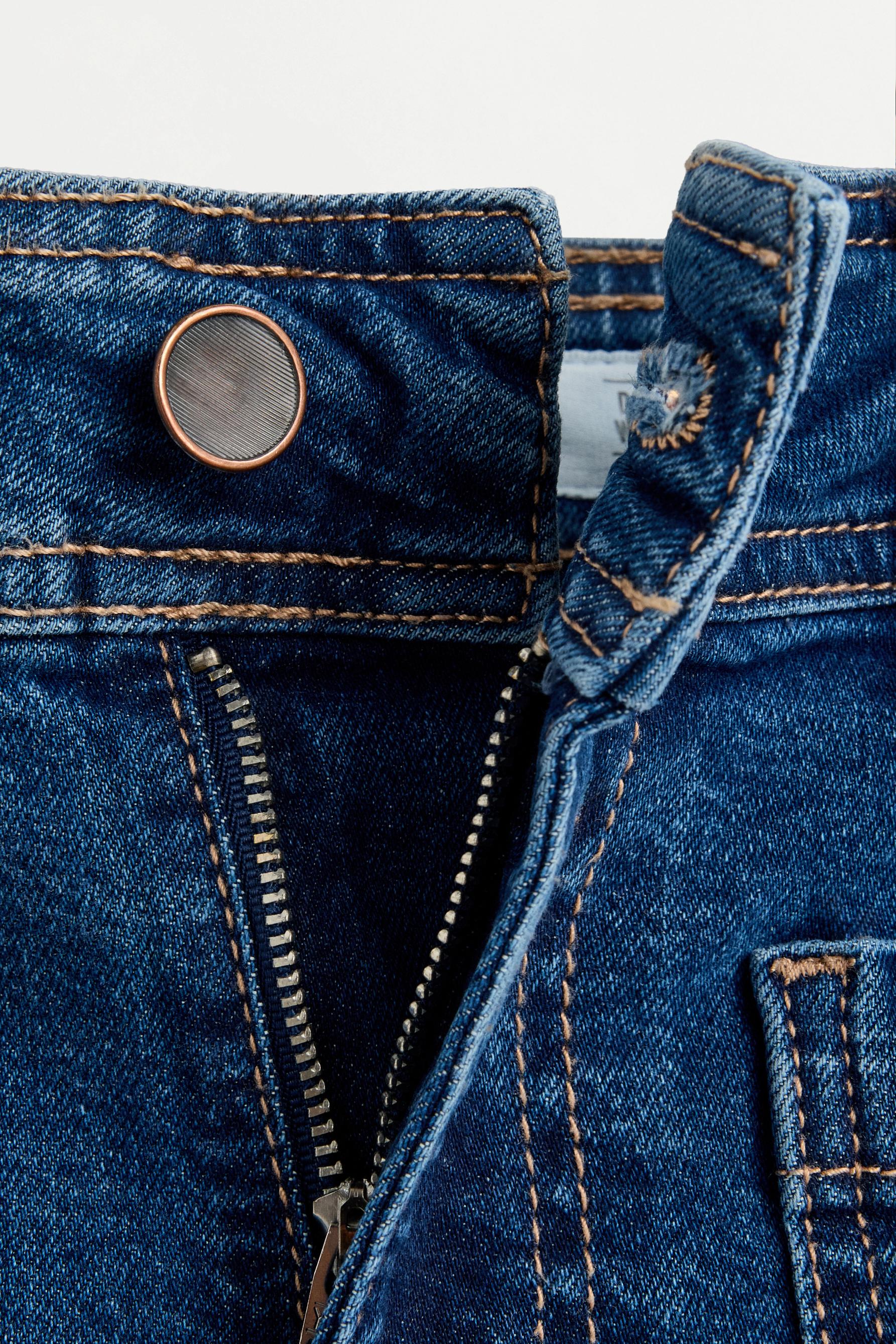 Stretch pocket jeans — DARK BLUE