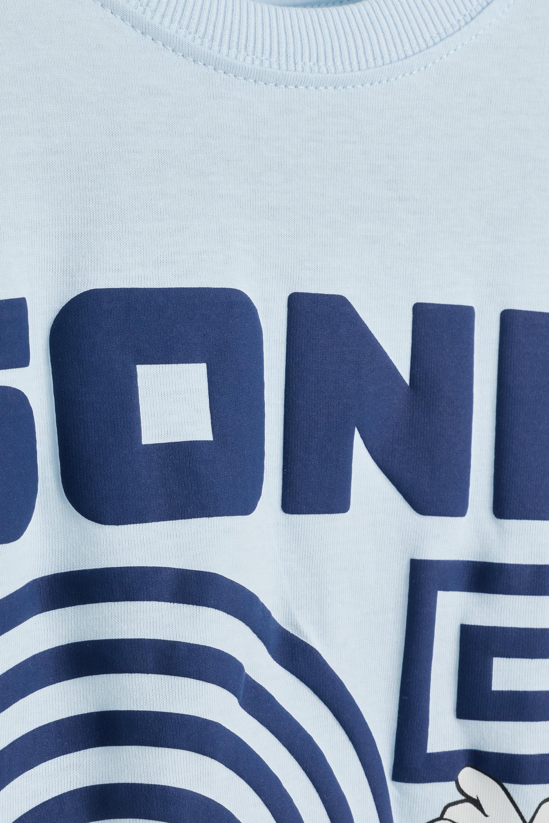 SONIC™ | SEGA Soccer T-shirt — PALE BLUE