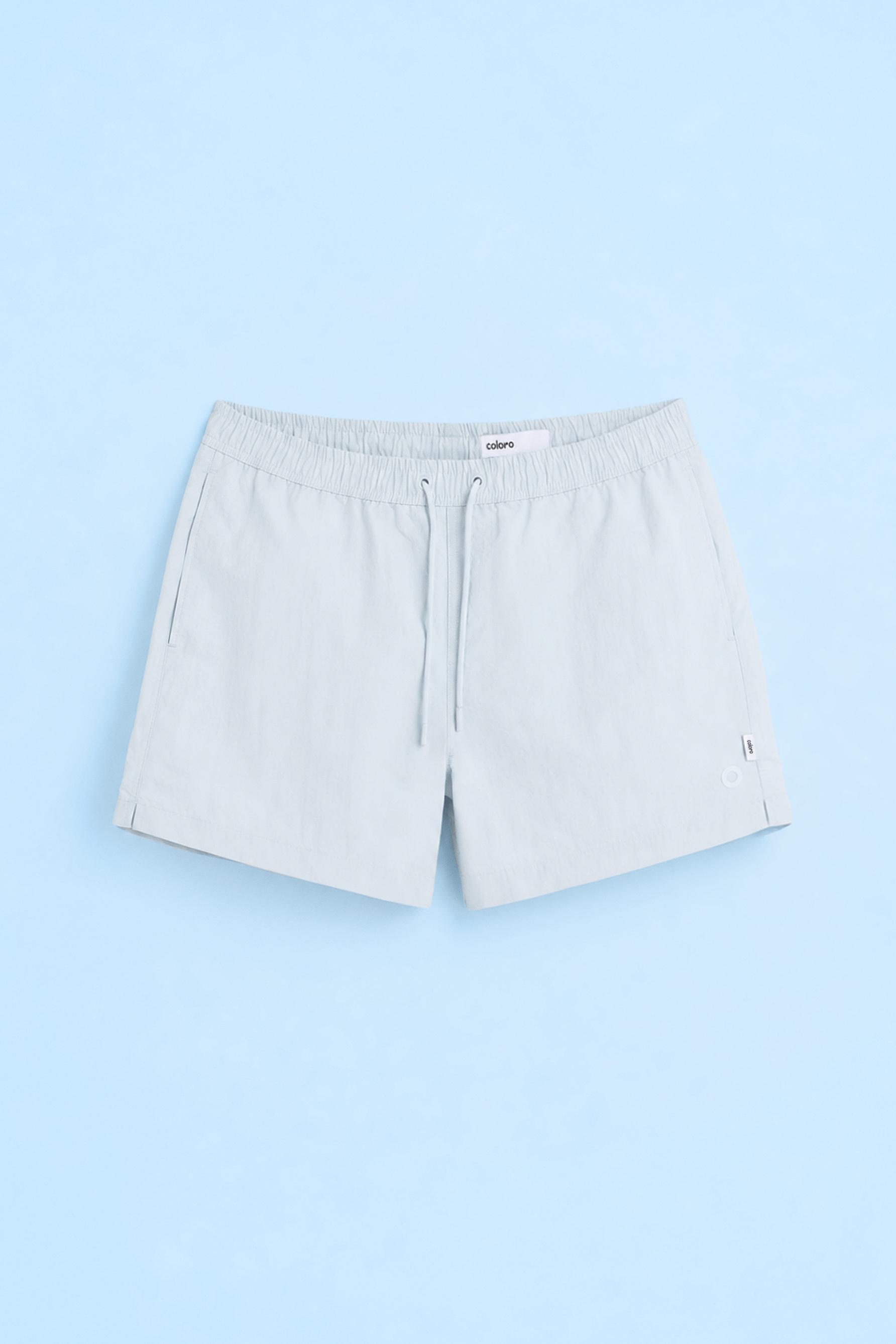 Coloro x Lefties straight swim trunks — SKY BLUE