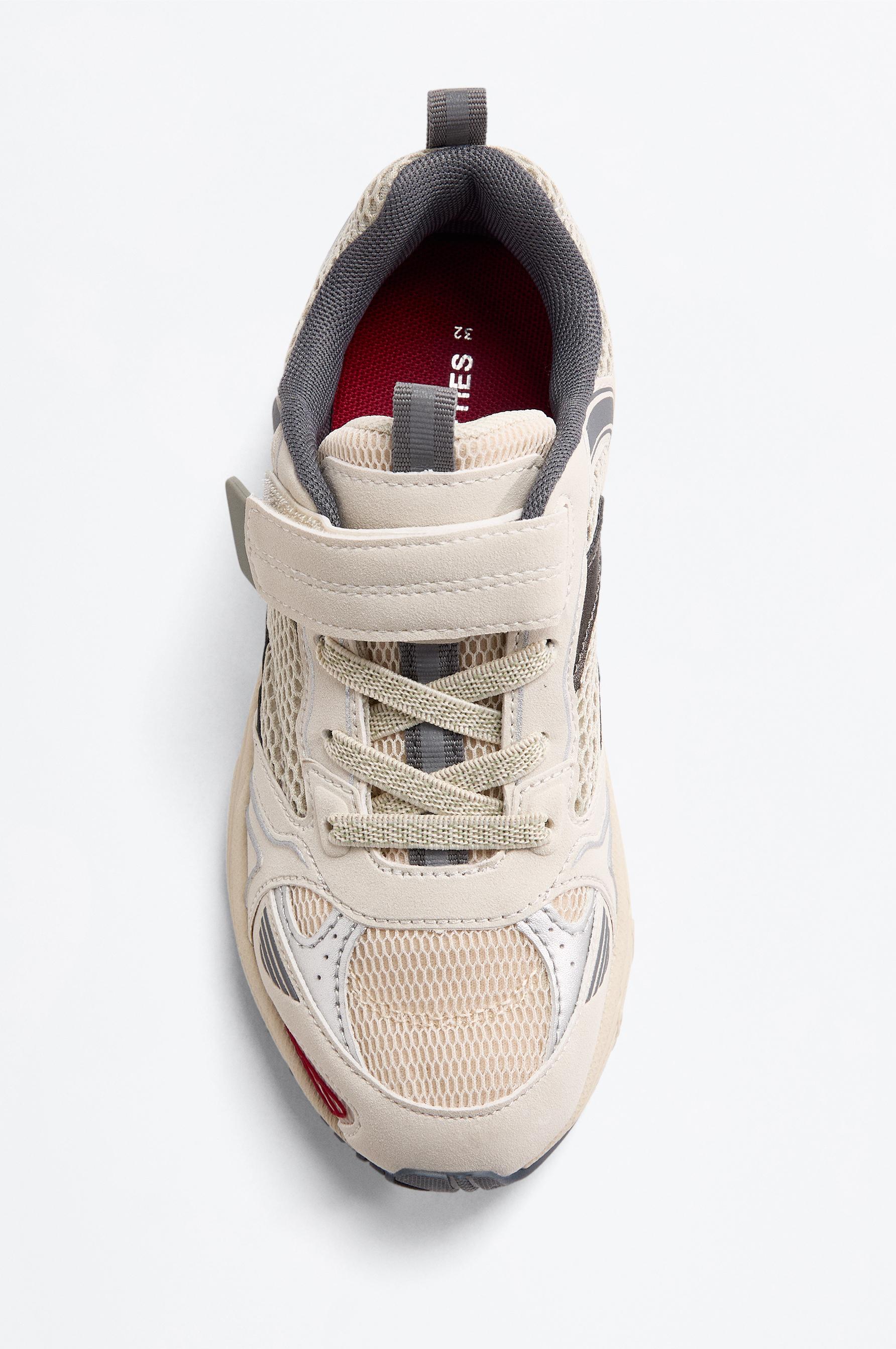 Multi-piece trainers — BROWN